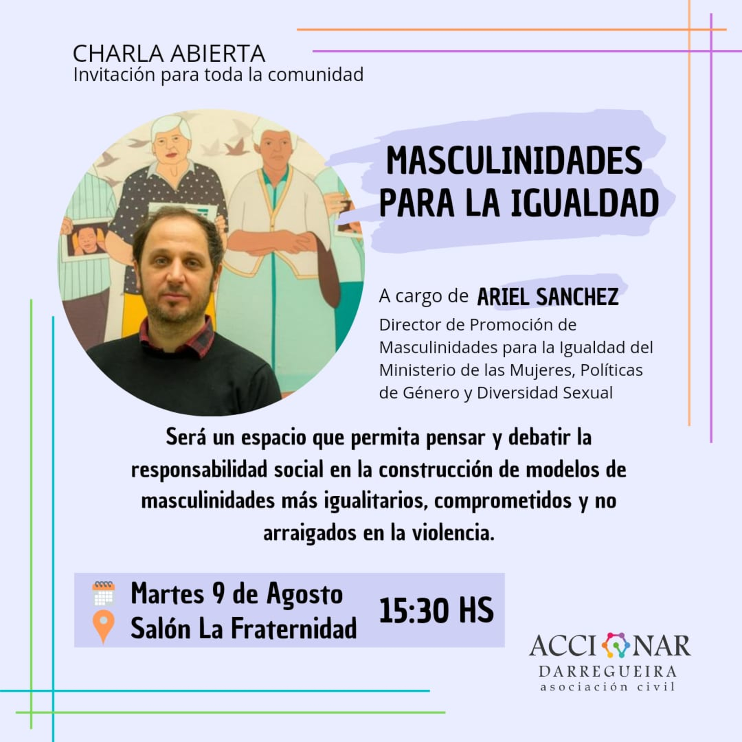 Accionar Darregueira - Charla abierta - Masculinidades para la igualdad episode artwork
