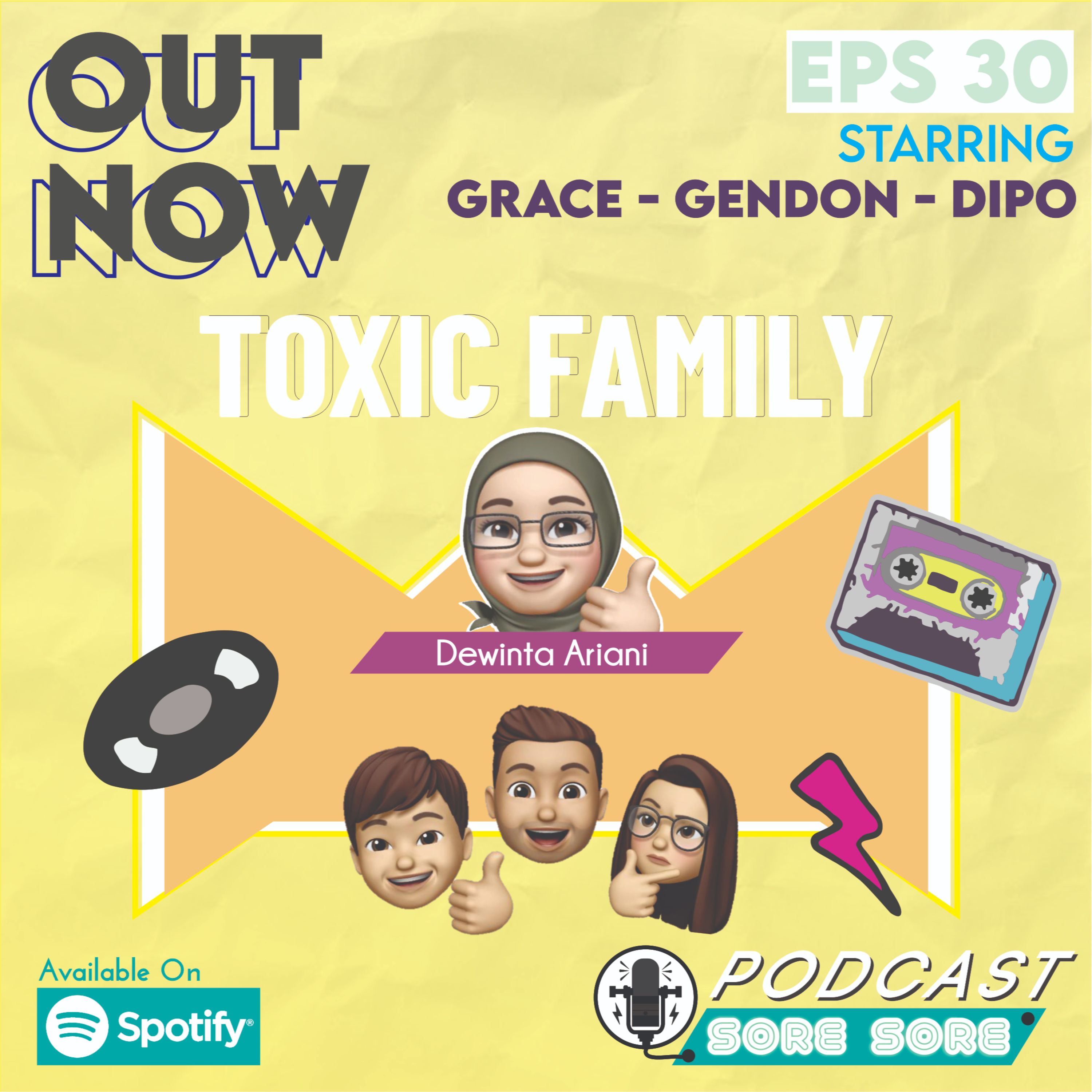 Eps. 30 Toxic Family episode artwork