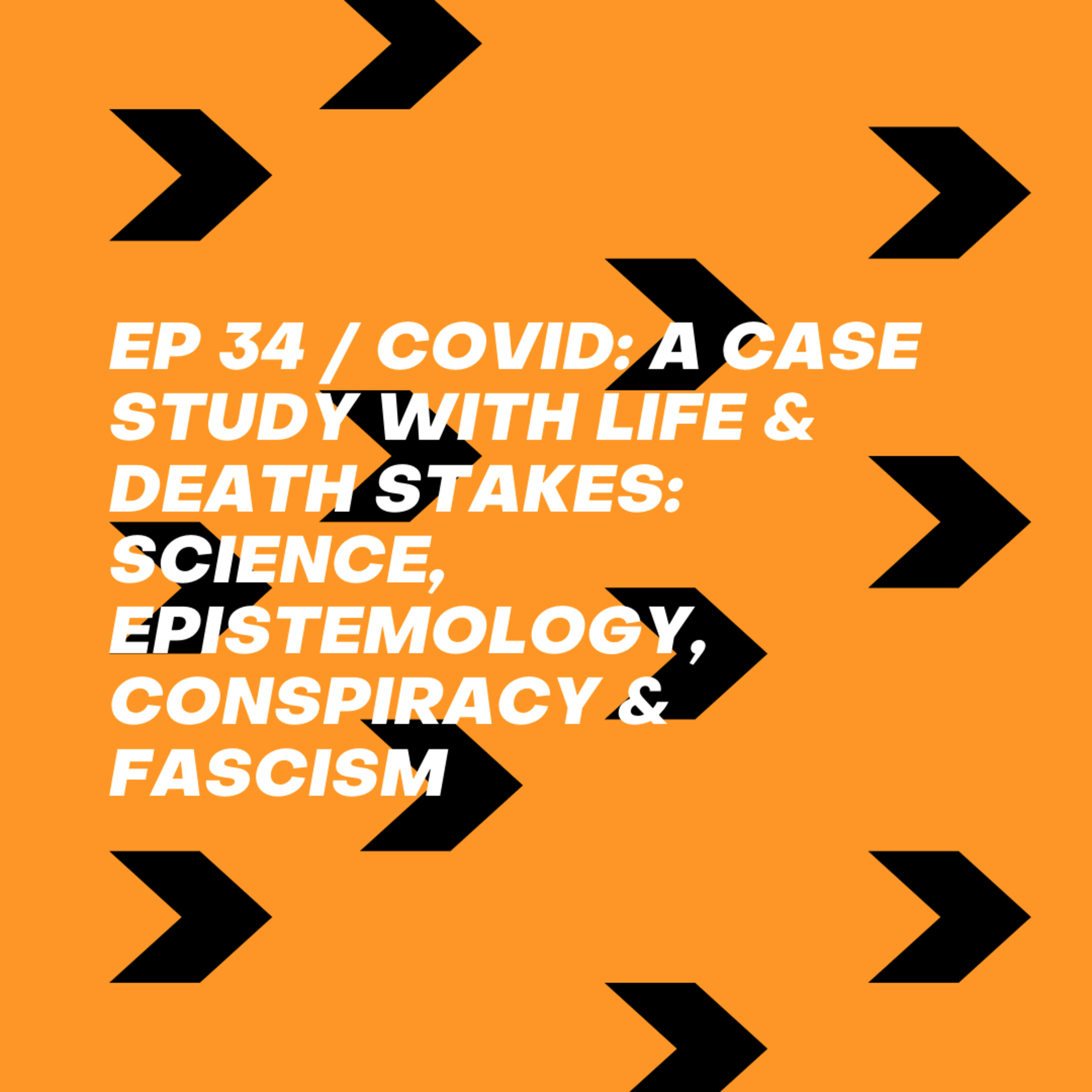 COVID: A Case Study with Life & Death Stakes: Science, Epistemology, Conspiracy & Fascism episode artwork