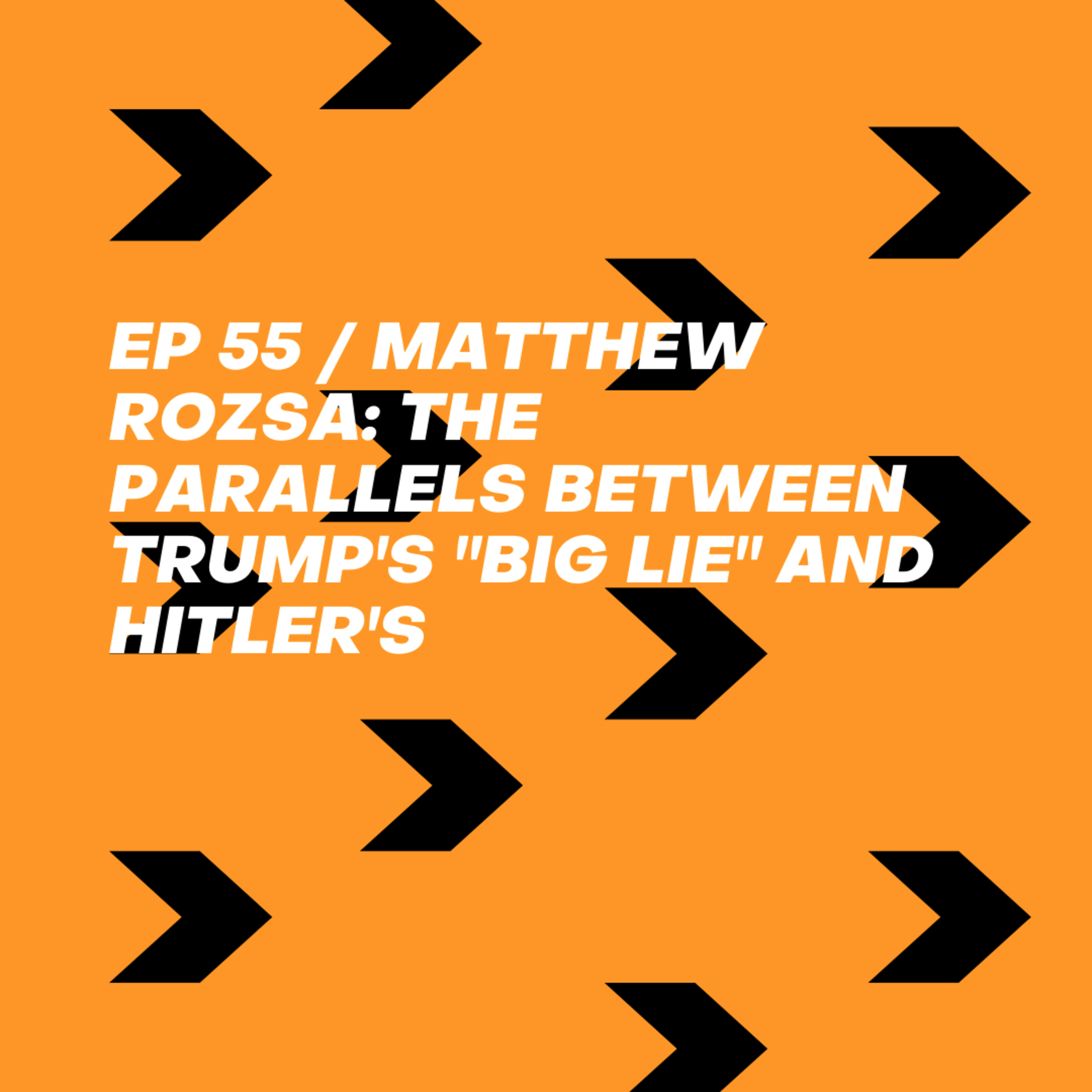 Matthew Rozsa: The Parallels Between Trump's "Big Lie" and Hitler's episode artwork