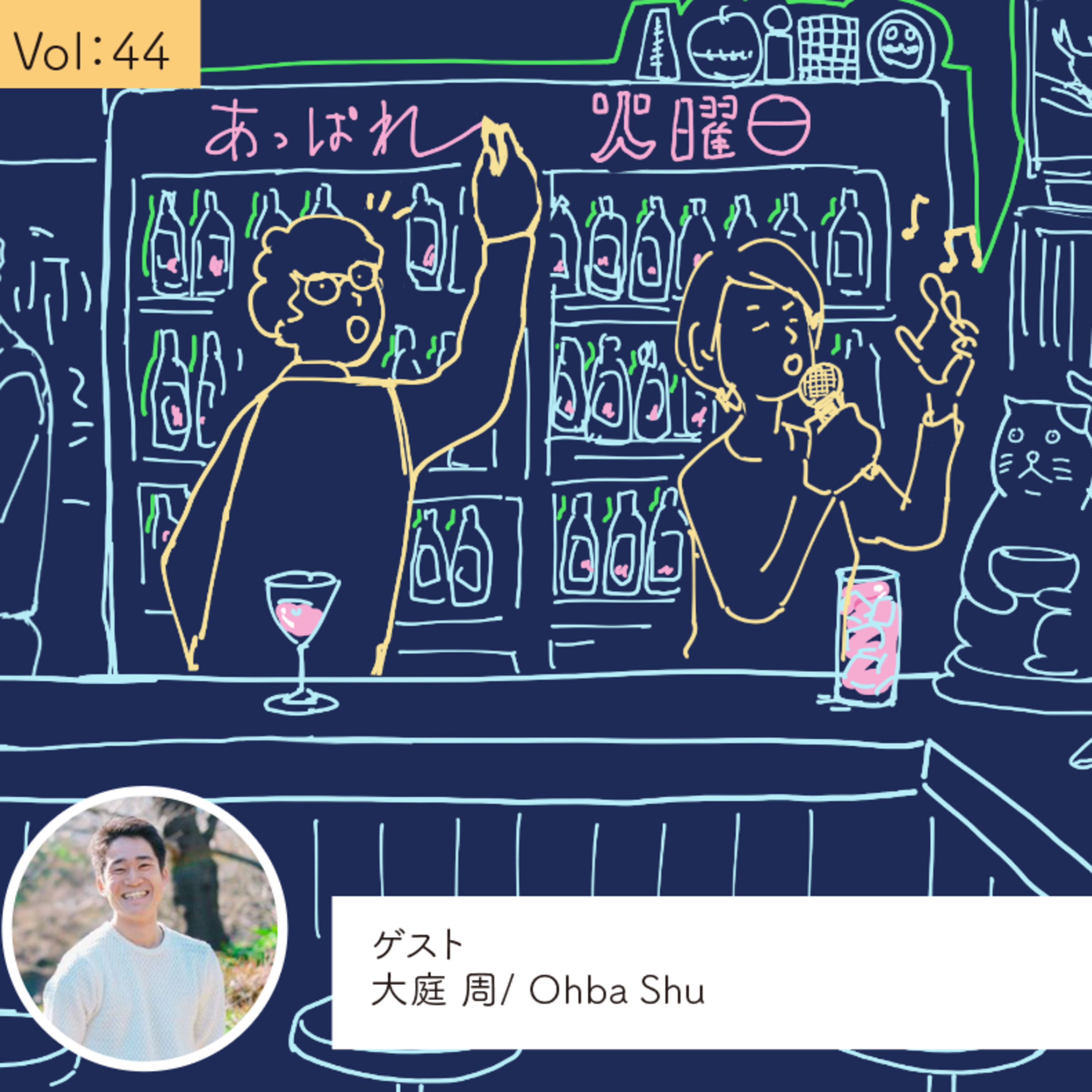 vol.44 番外編「あっぱれ火曜日は、人生のアルバムを見ているよう」by vol.6 大庭周さん episode artwork