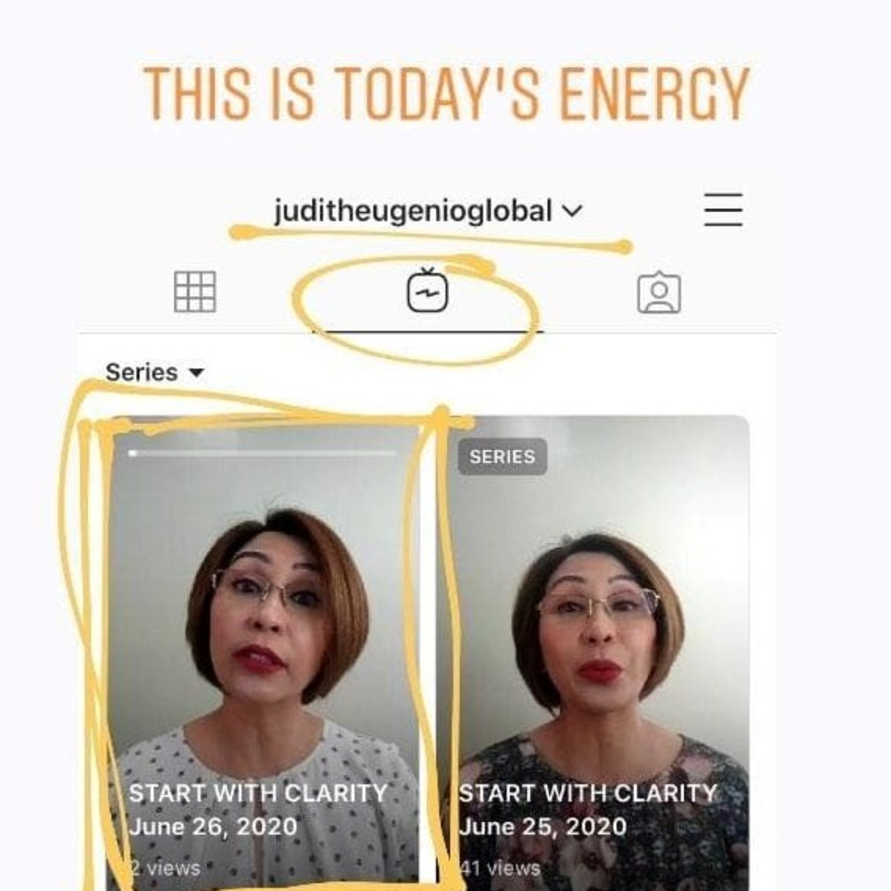 START WITH CLARITY PODCASTby Master Judith Eugenio