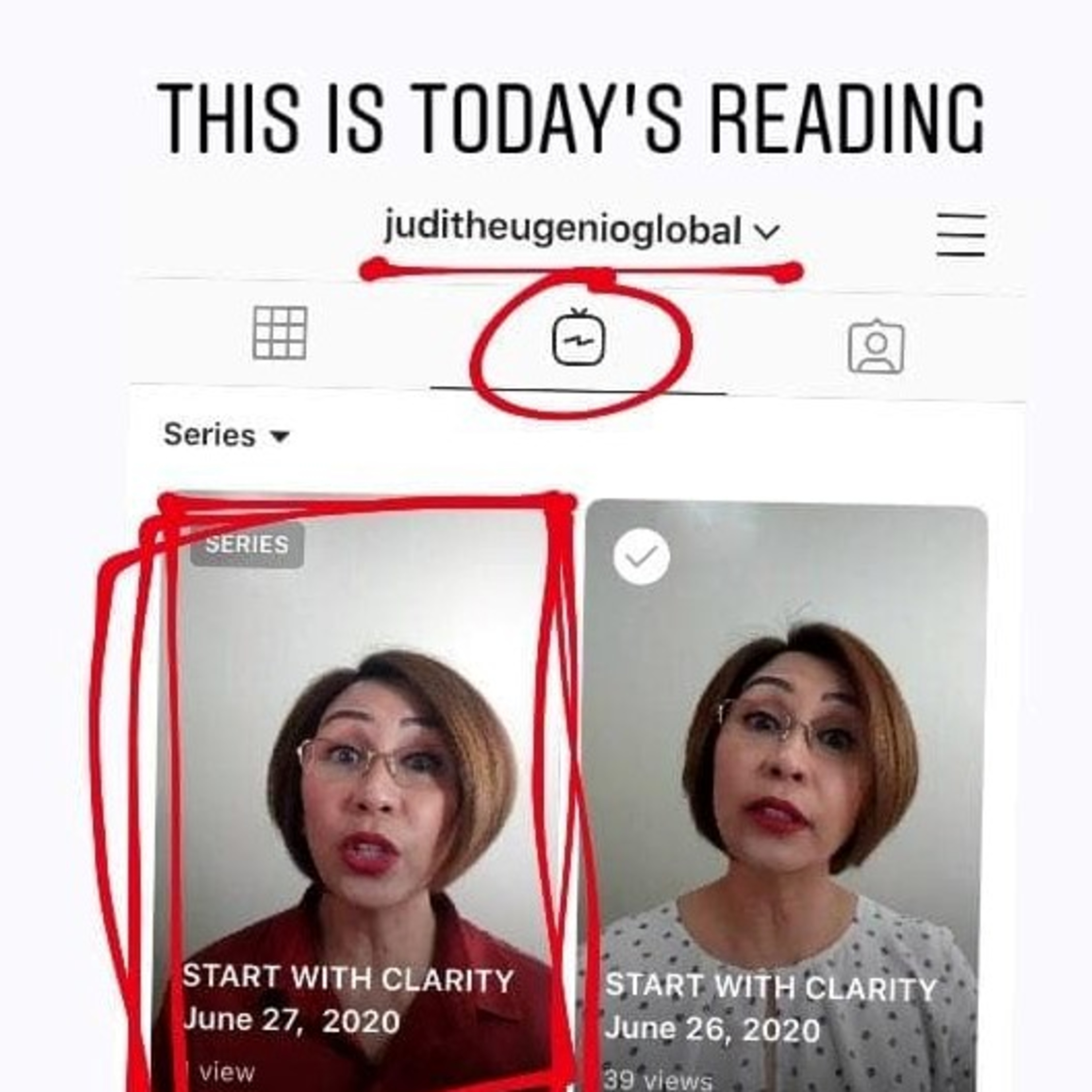 START WITH CLARITY PODCASTby Master Judith Eugenio