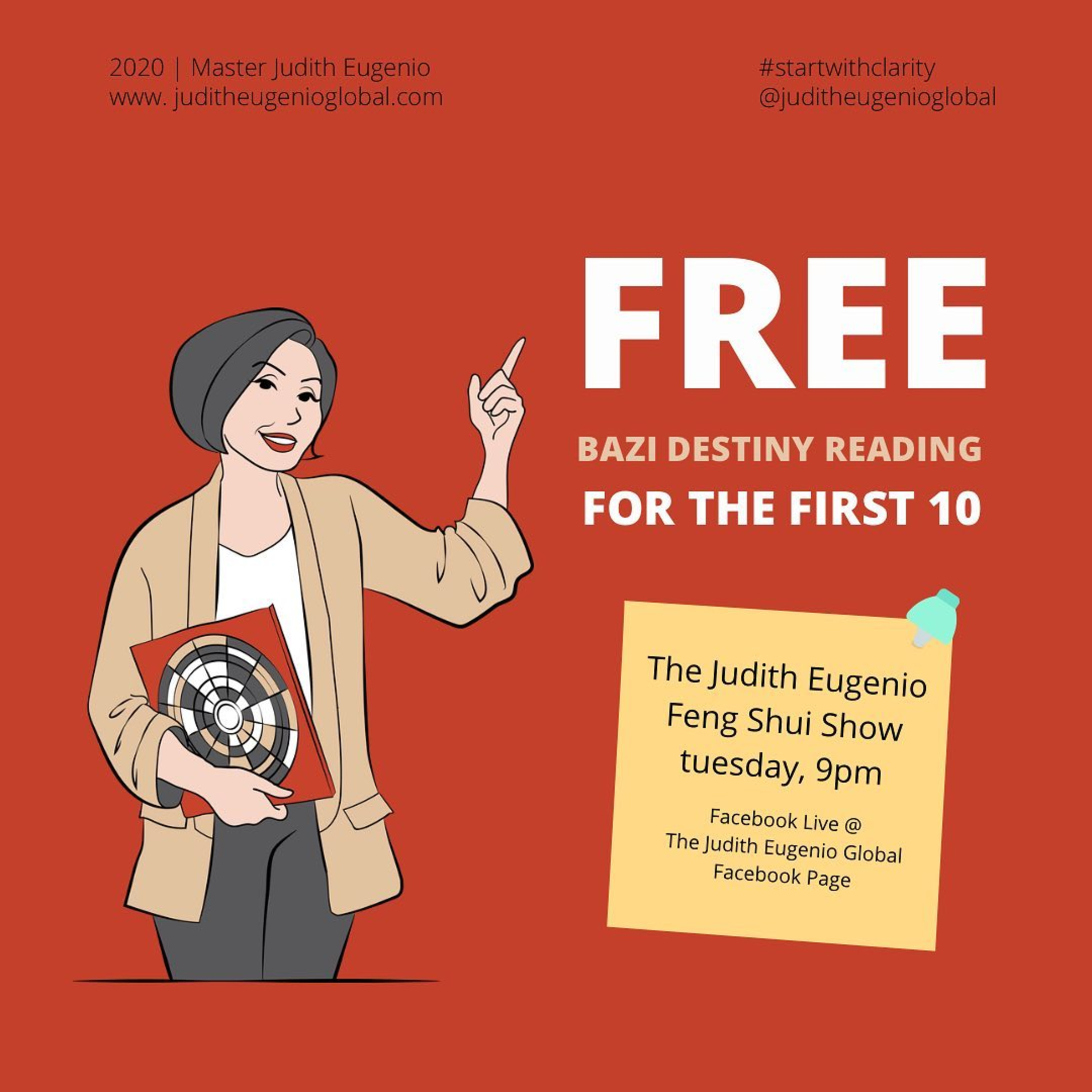 START WITH CLARITY PODCASTby Master Judith Eugenio