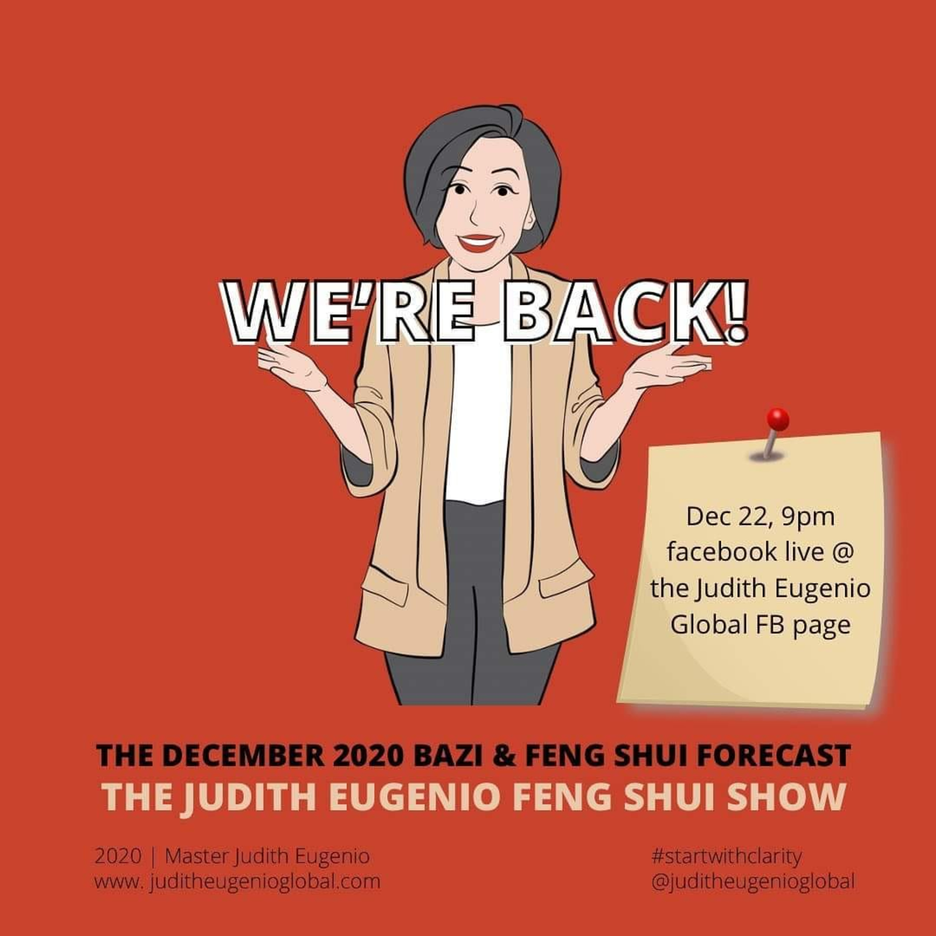 START WITH CLARITY PODCASTby Master Judith Eugenio
