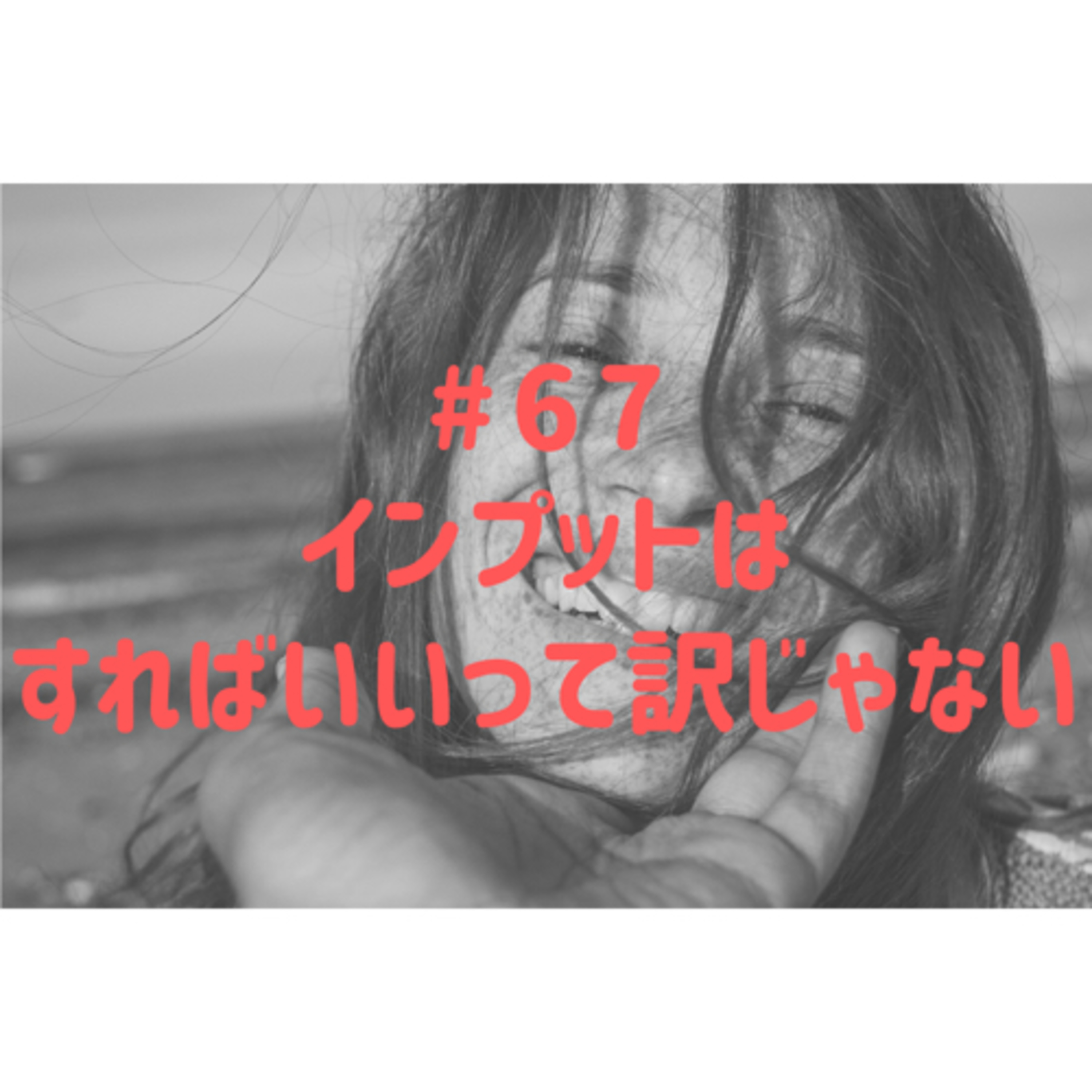 #67 インプットはすればいいって訳じゃない episode artwork