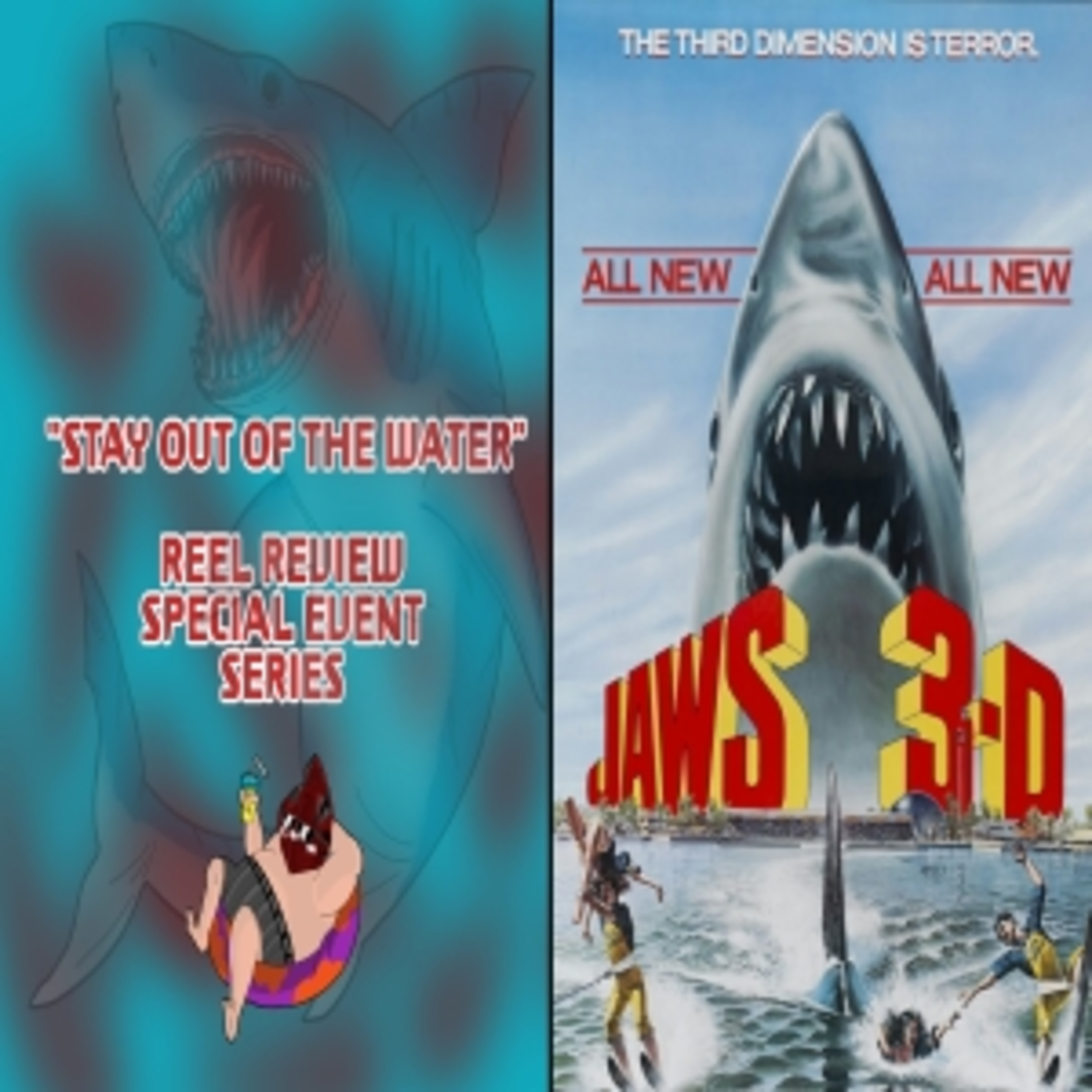 Jaws 3-D (1983) - Movie Review (Stay Out Of The Water/Reel Reviews) episode artwork