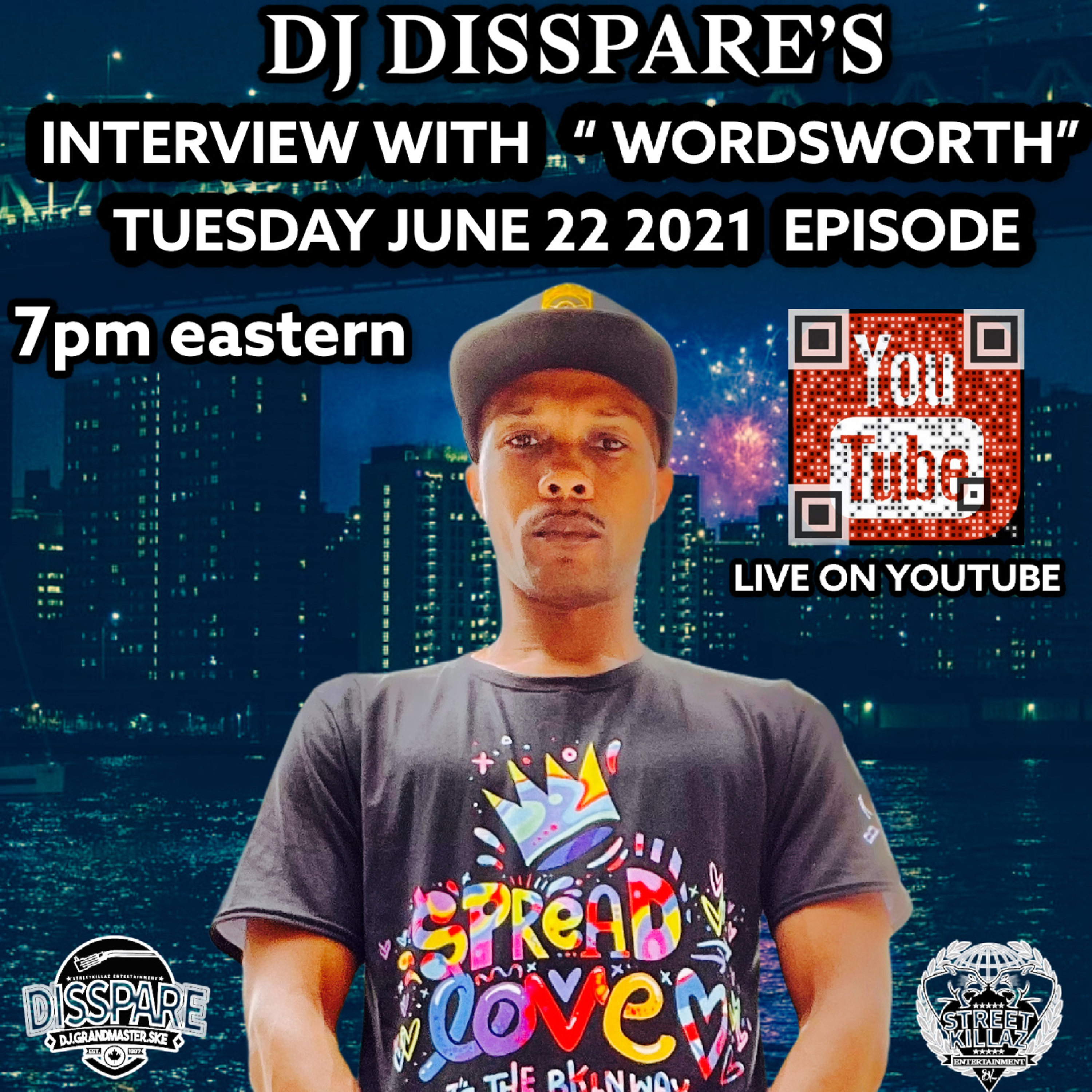 Dj Disspare's Live interview with WordsWorth