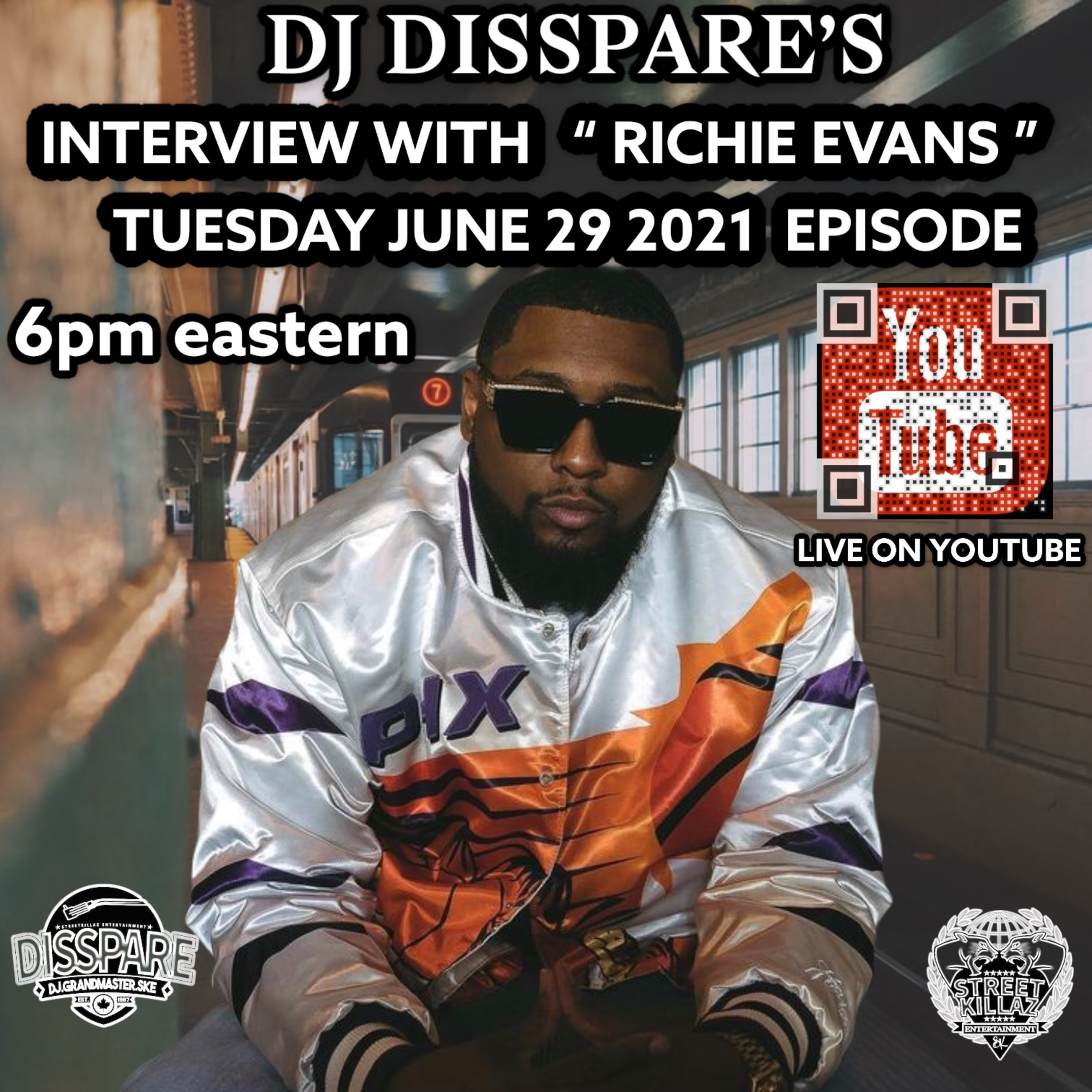 Dj Disspare's interview with Richie Evans