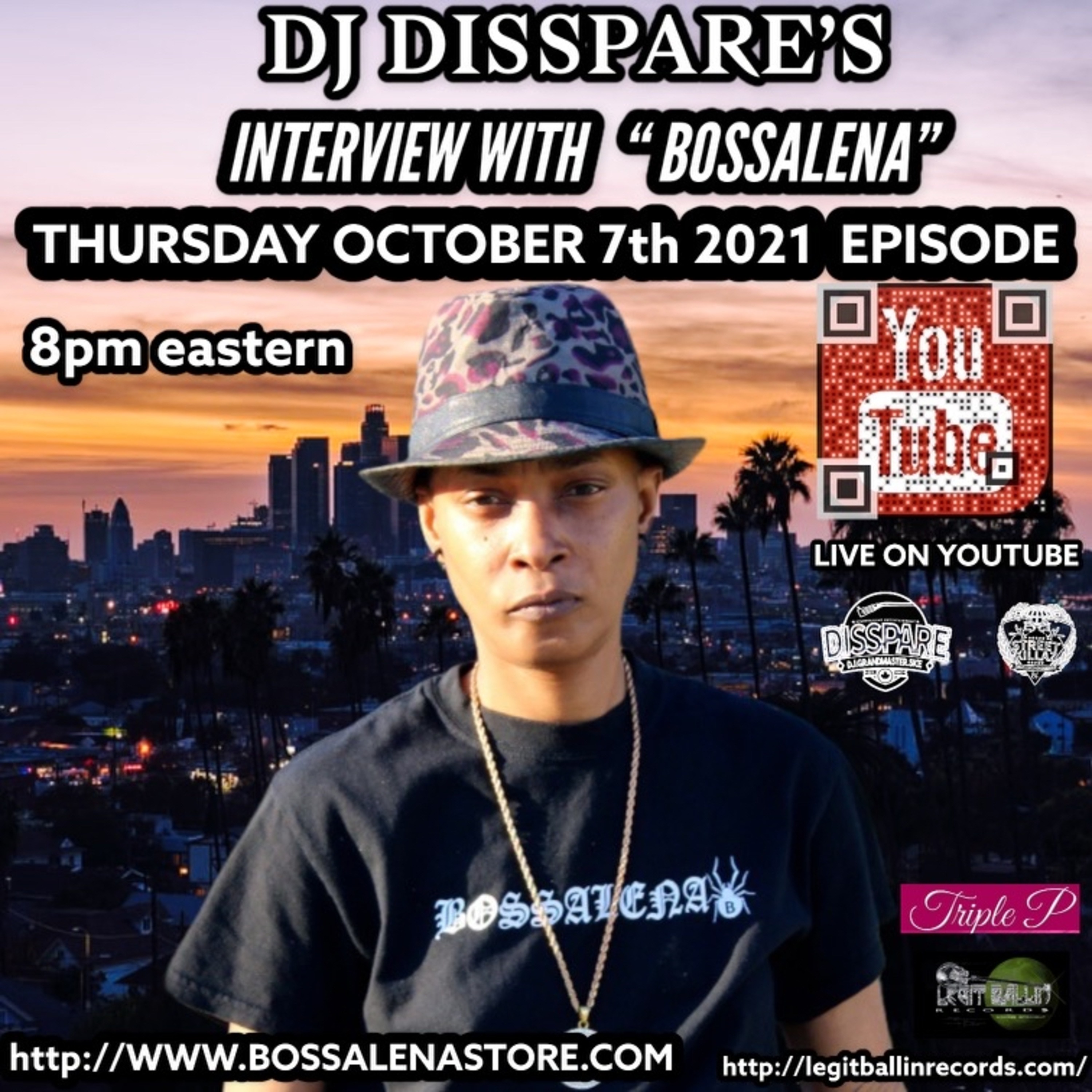 Dj Disspare Streetkillaz Ent's Interview with ''BOSSALENA ''