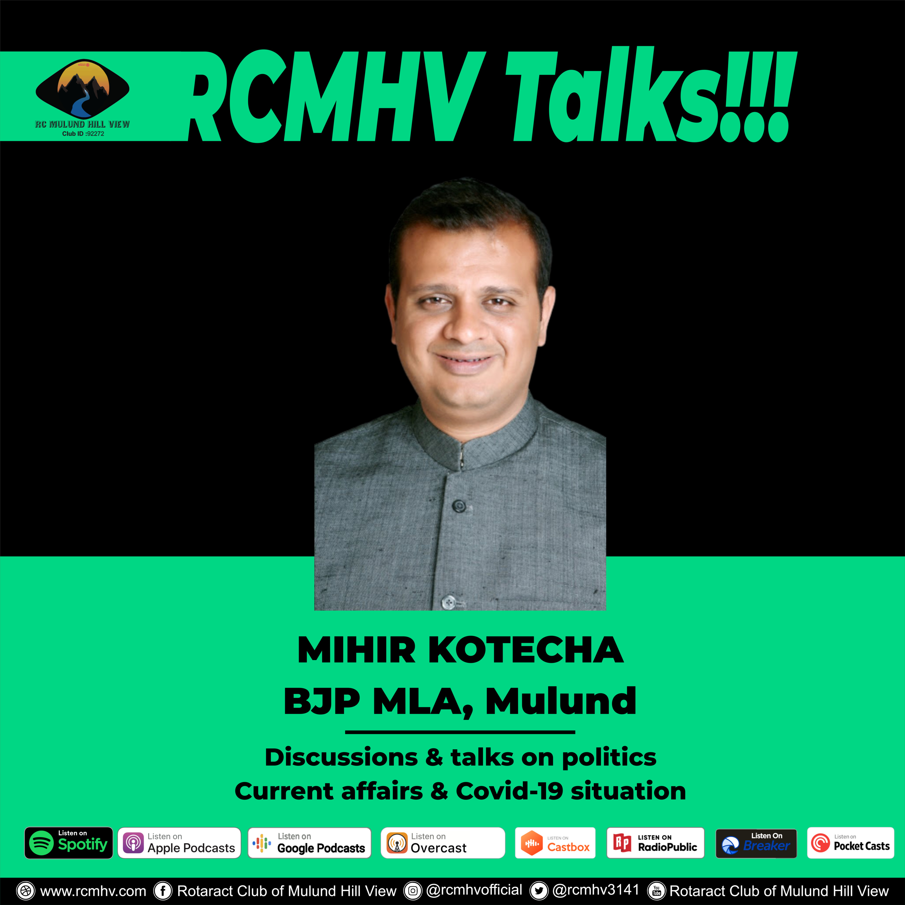 RCMHV Talks!!!
