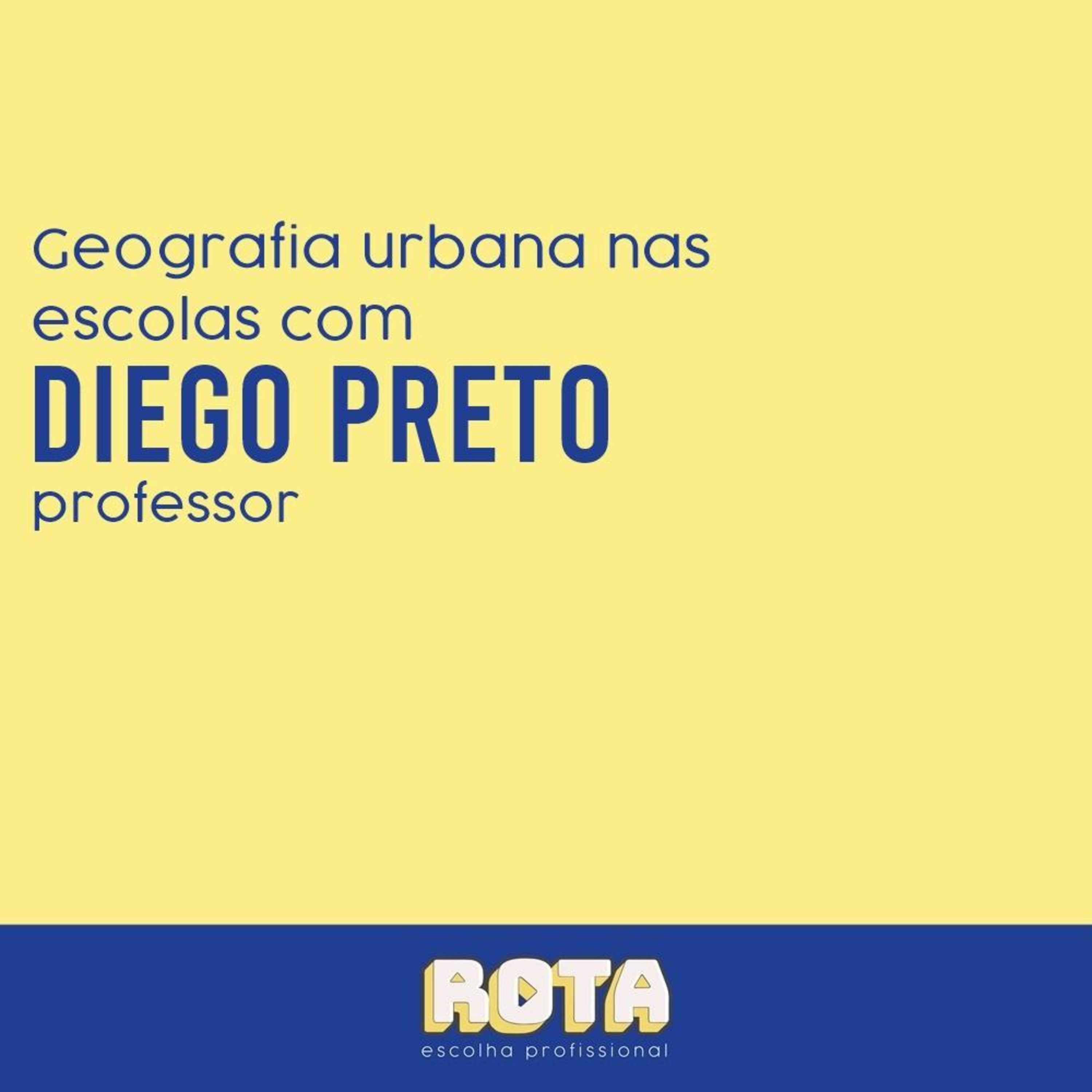 ROTA - ESCOLHA PROFISSIONAL
