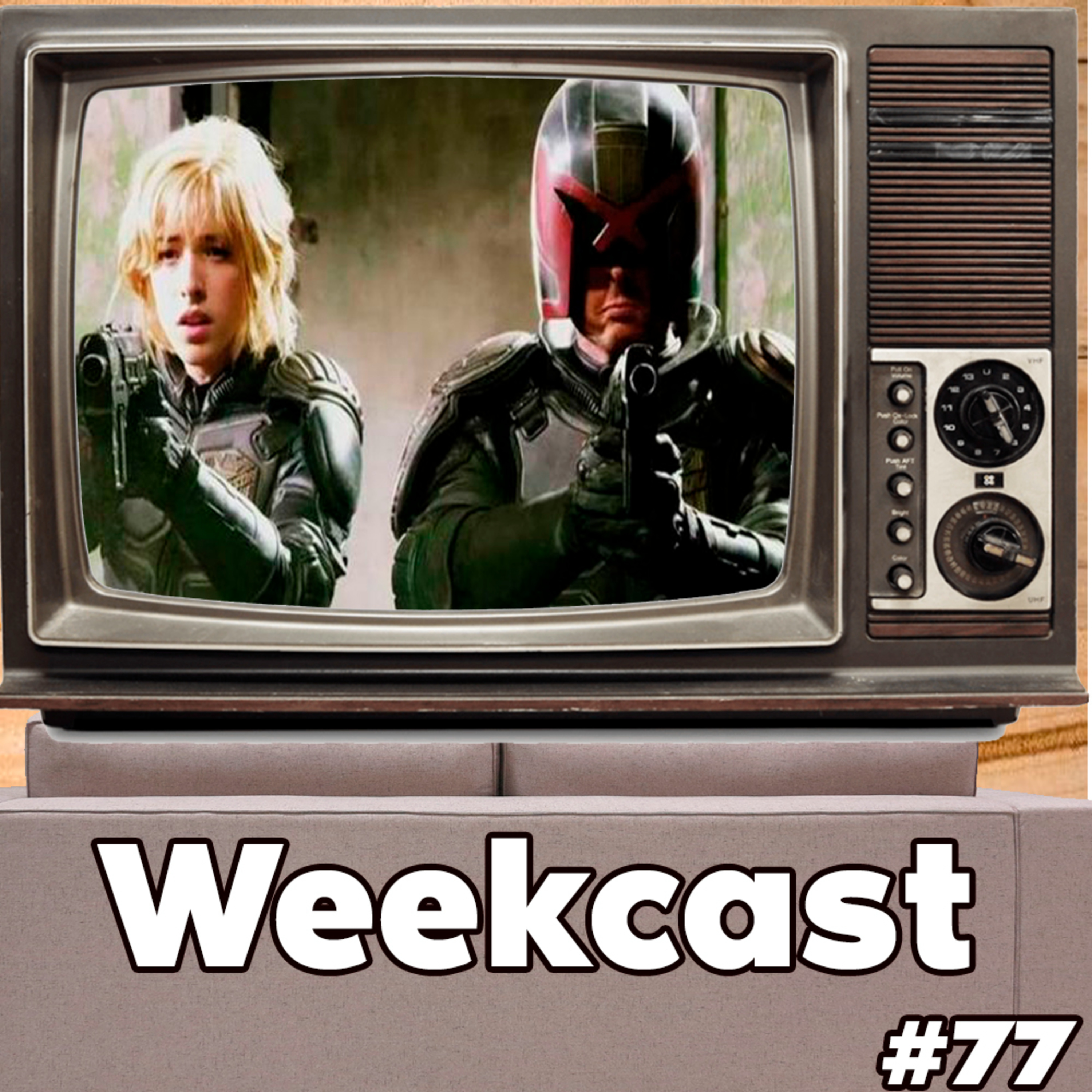 Weekcast #77 - Dredd episode artwork
