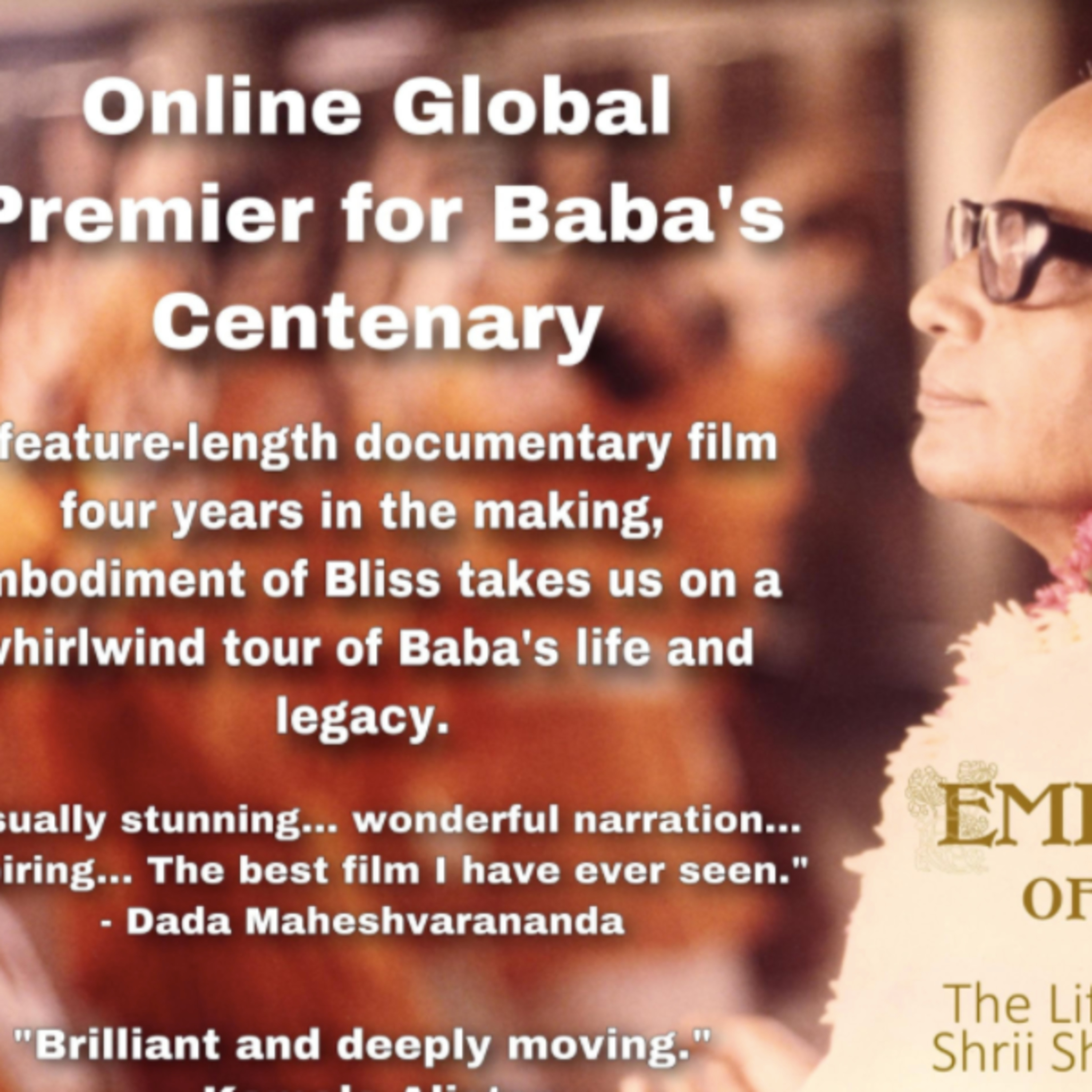 279/365 The Amazing Feature Film of Baba's Life is Being Released on June 23rd- An Interview with Dada Gunamuktananda in Chile  episode artwork