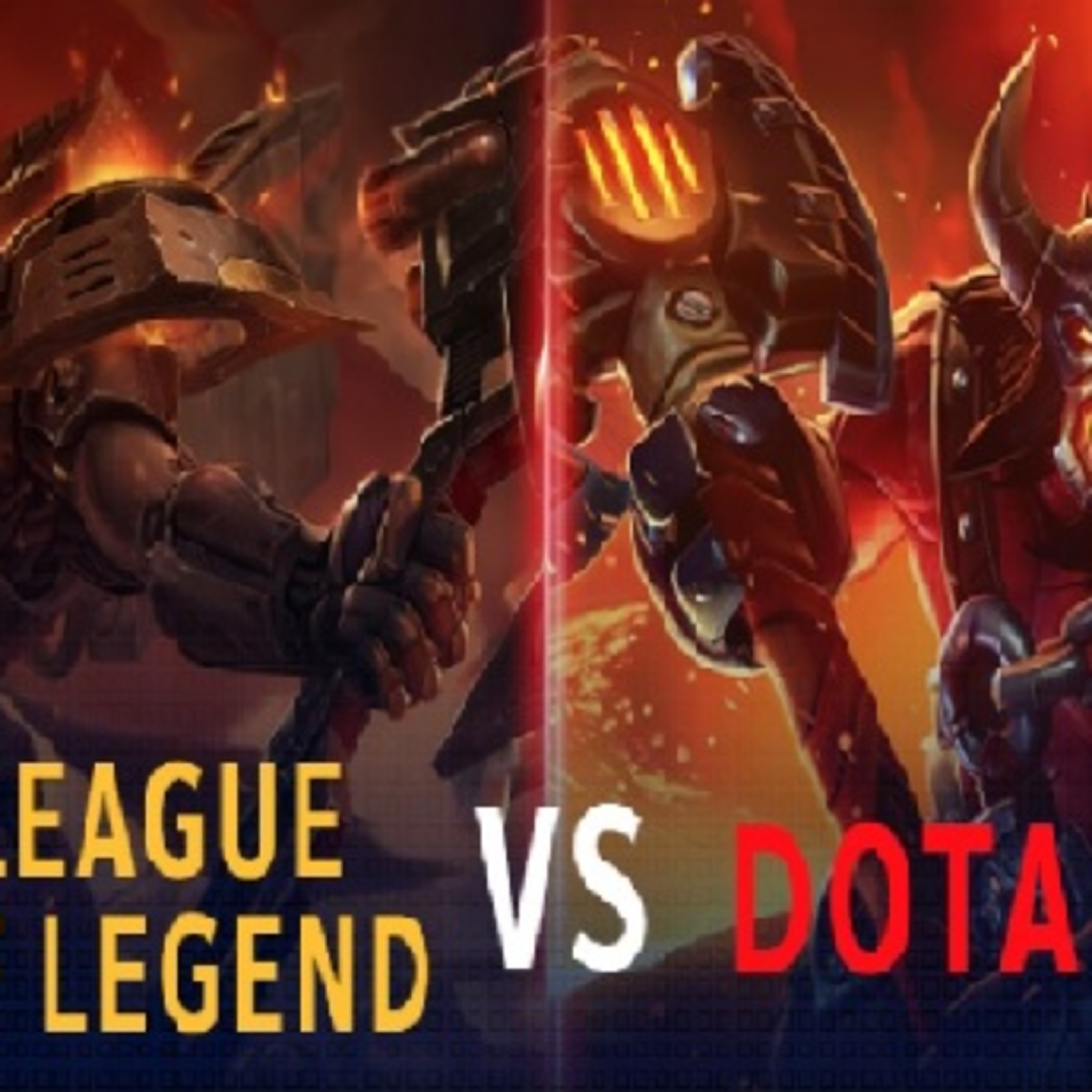 เกาะเบาะ Podcast Episodes .1 League of Legend VS Dota2