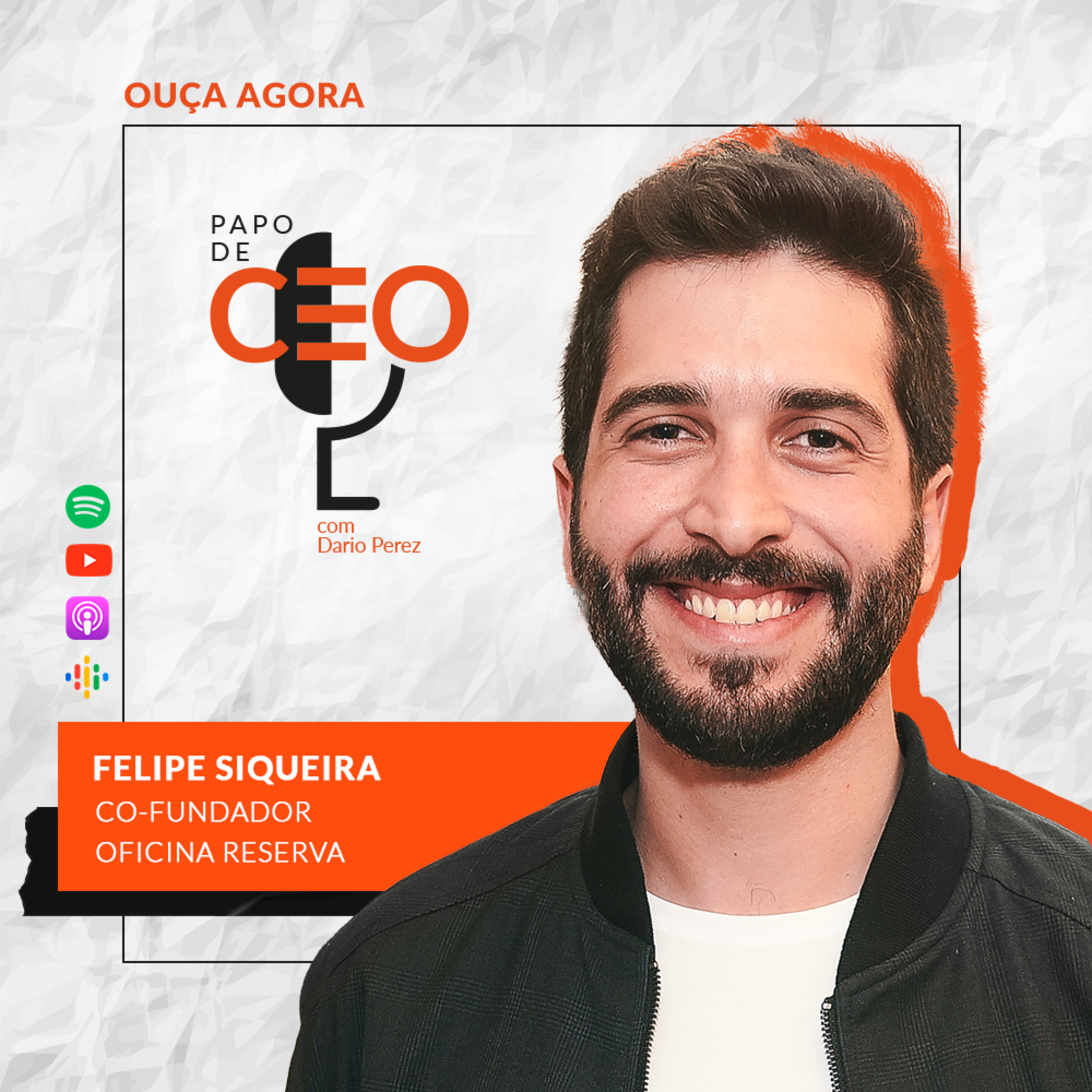 ALGORITMO E MODA, O ALFAIATE DO FUTURO (Felipe Siqueira - Co-Founder Oficina Reserva) | Papo de CEO episode artwork
