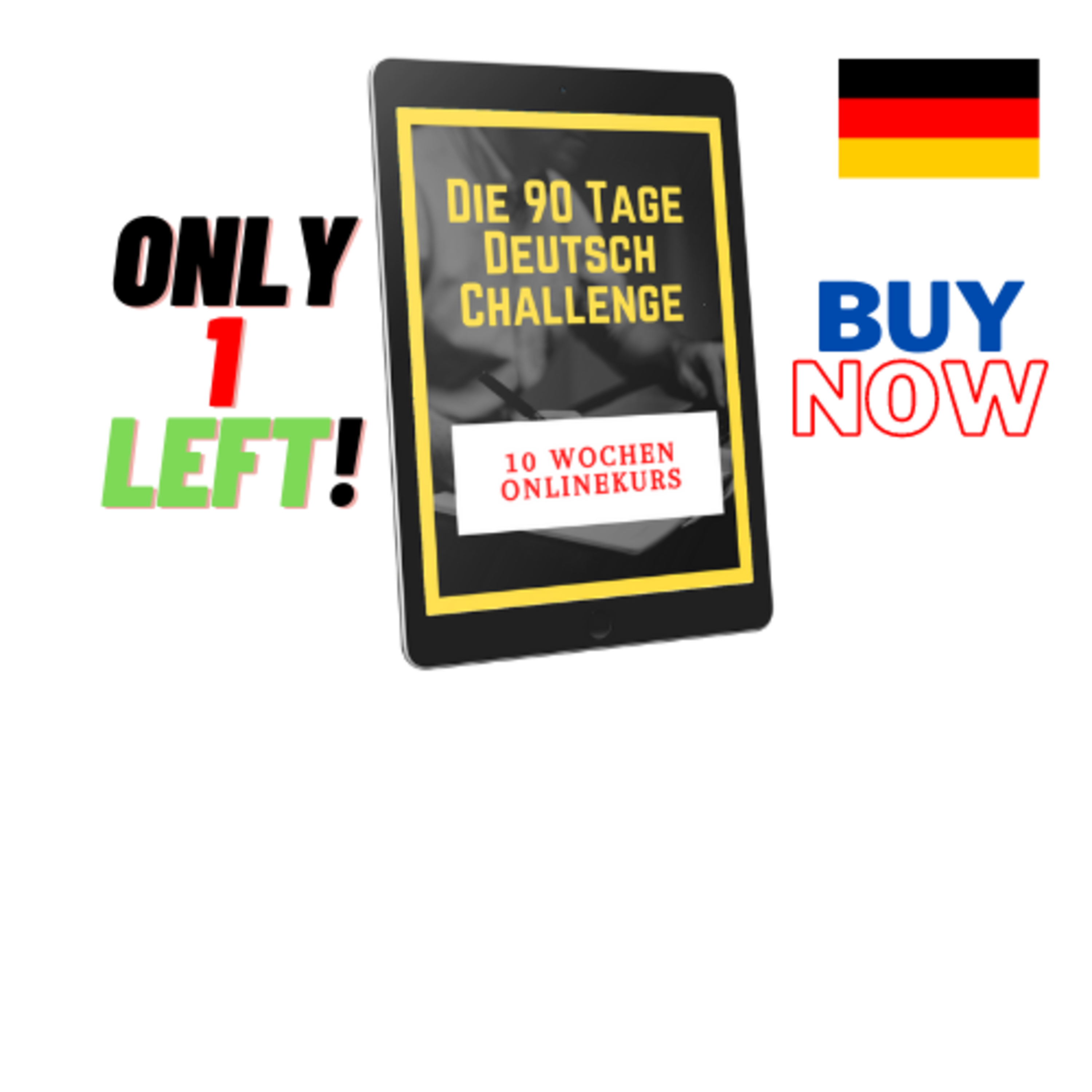 Last call: Only one seat left in "10 Wochen Deutsch Onlinekurs". Sign up TODAY episode artwork