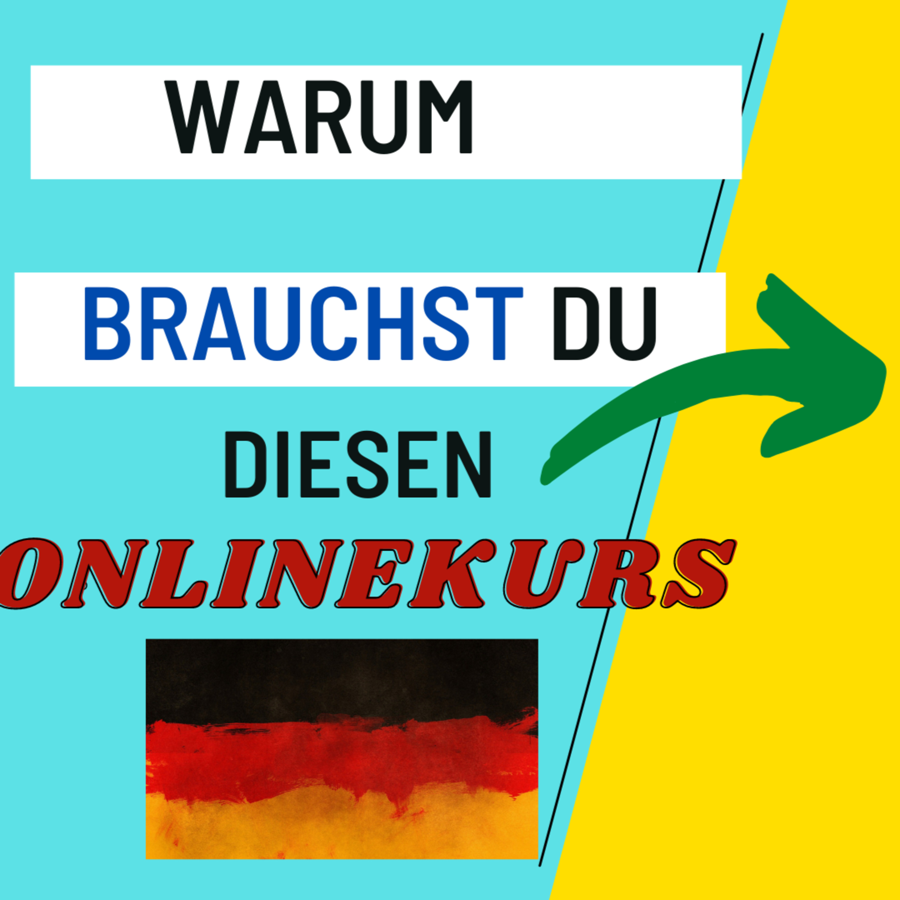 Warum brauchst du meinen Onlinekurs? Katapultiere dein Deutsch auf das nächste Niveau! episode artwork