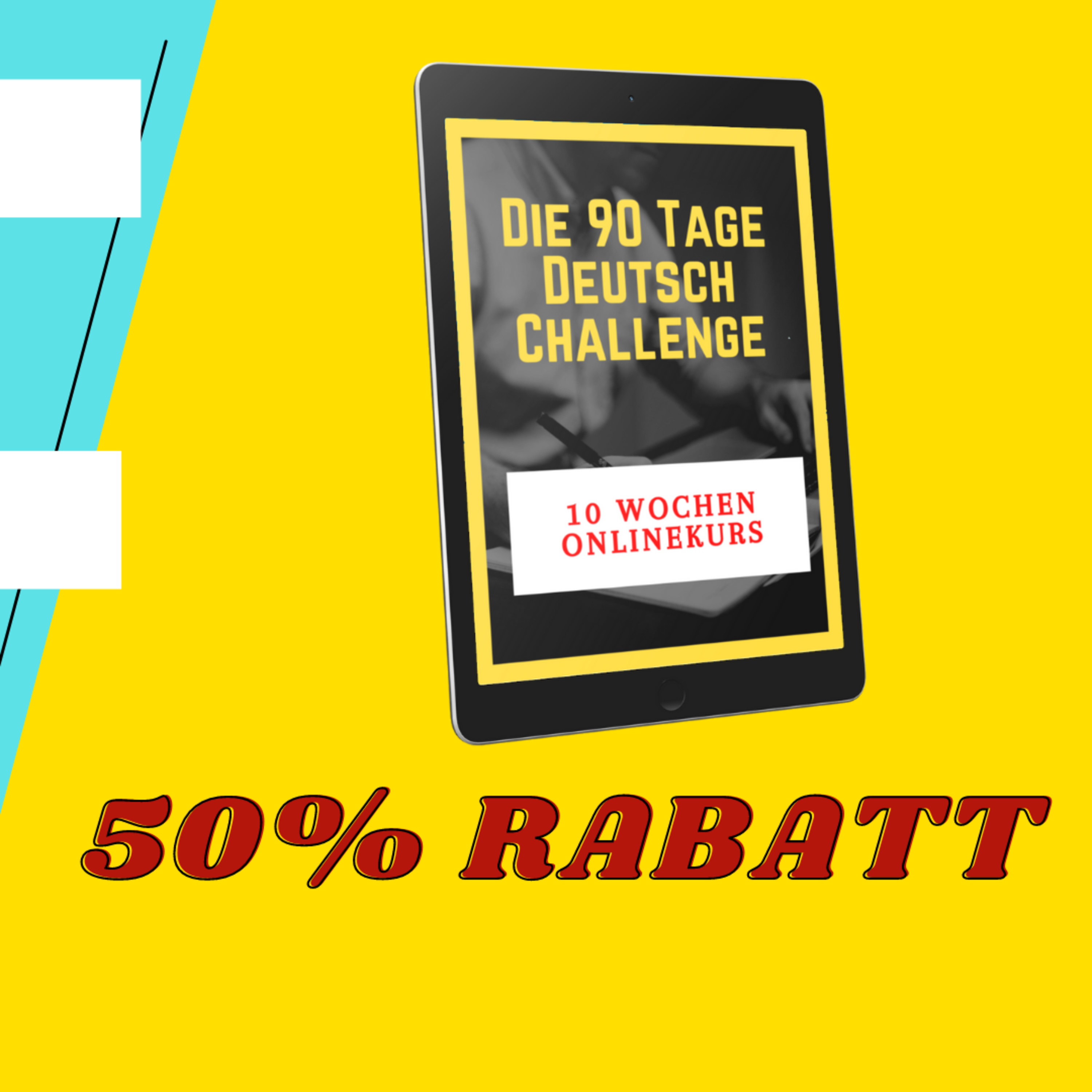 HEUTE beginnt der 50% Rabatt auf alle Kurse: NUR noch bis zum 09.08. gültiger Gutscheincode in Beschreibung. episode artwork