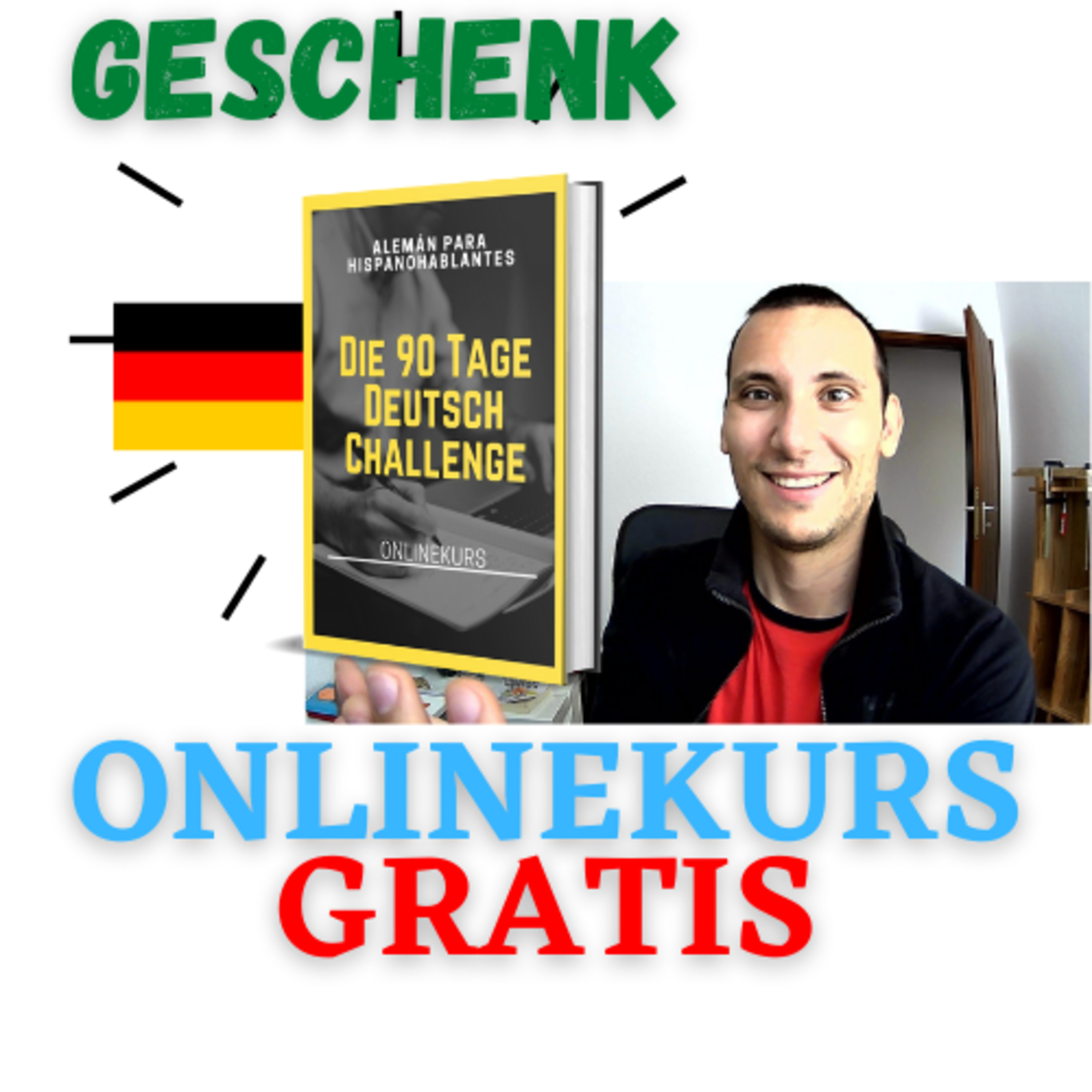 KOSTENLOSER Deutsch lernen Onlinekurs für dich (Mehr als 5 Stunden Audio, Transcripts und mehr GRATIS) Link in Beschreibung episode artwork