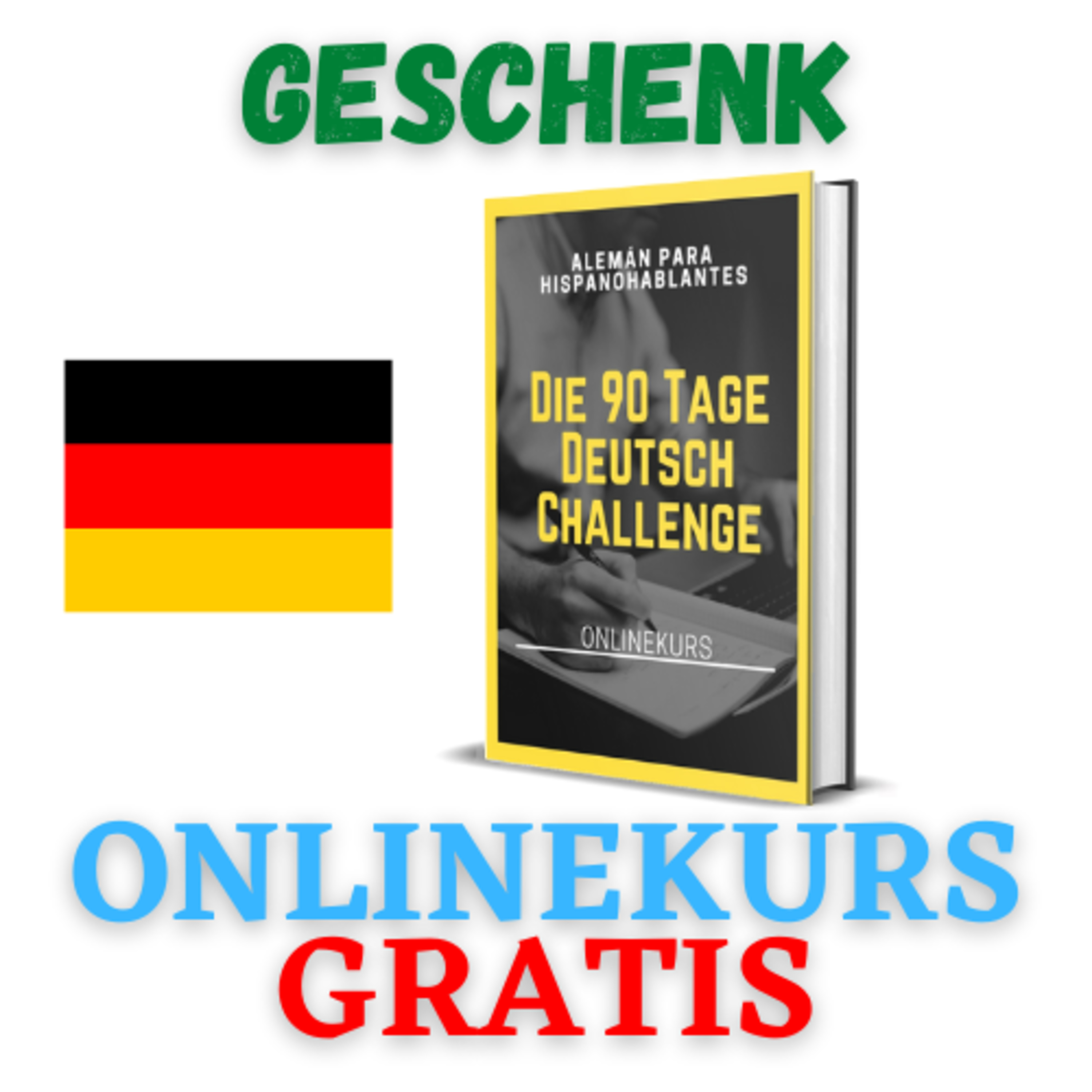Ich schenke DIR meine Onlinekurs 90 Tage Deutsch Challenge (Mehr als 5 Stunden Audio, Transcripts und mehr GRATIS) Link in Beschreibung episode artwork