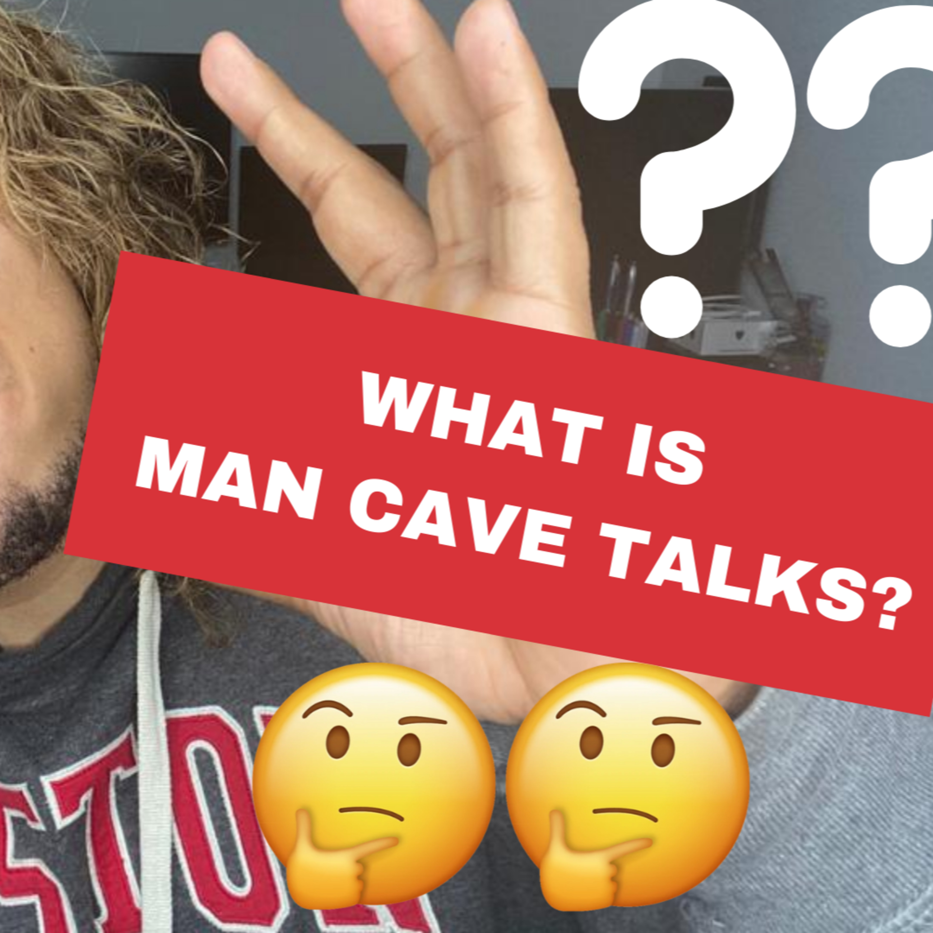 Intro: What Is Man Cave Talks? episode artwork