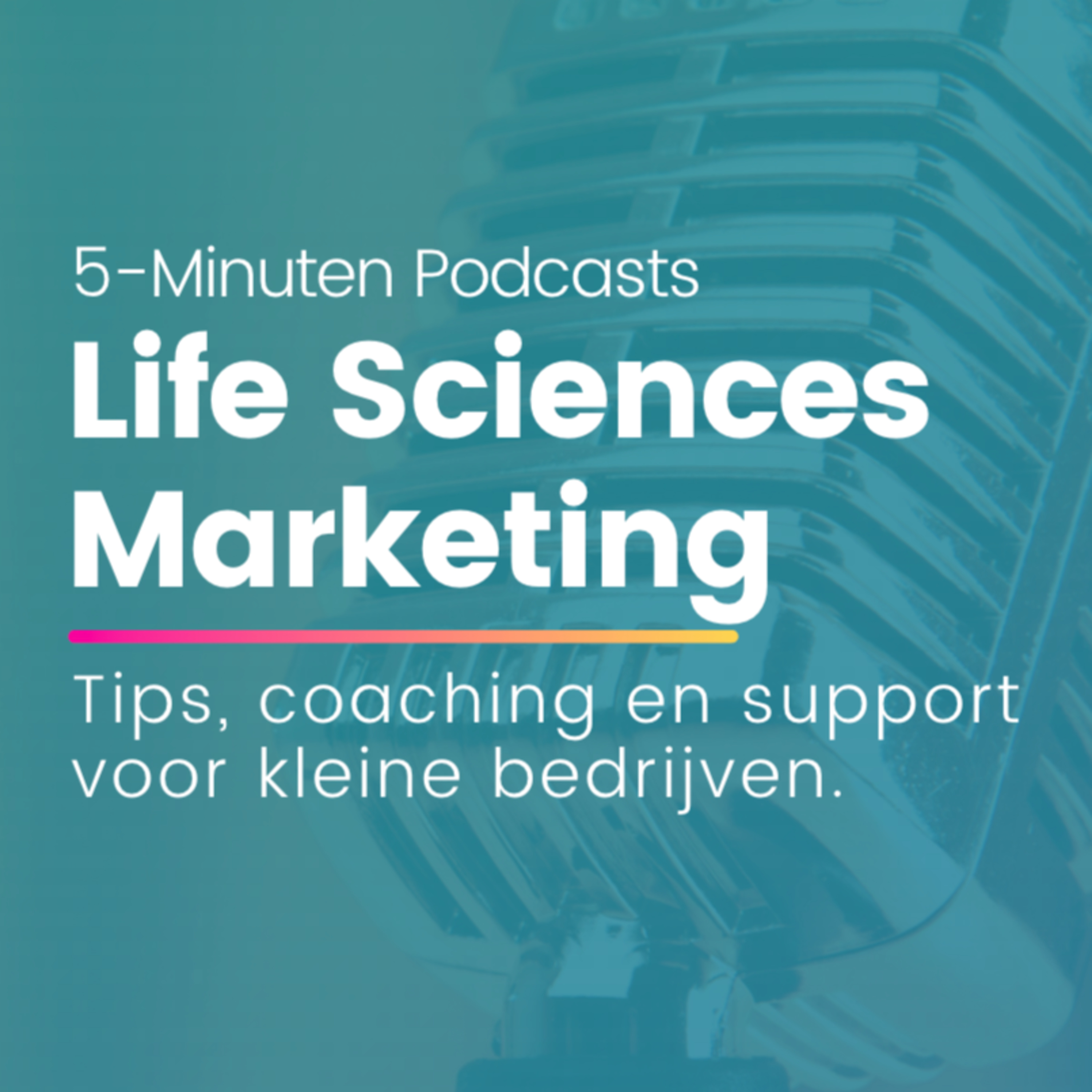 Welkom bij de JustPushPodcasts for Life Sciences Marketing episode artwork