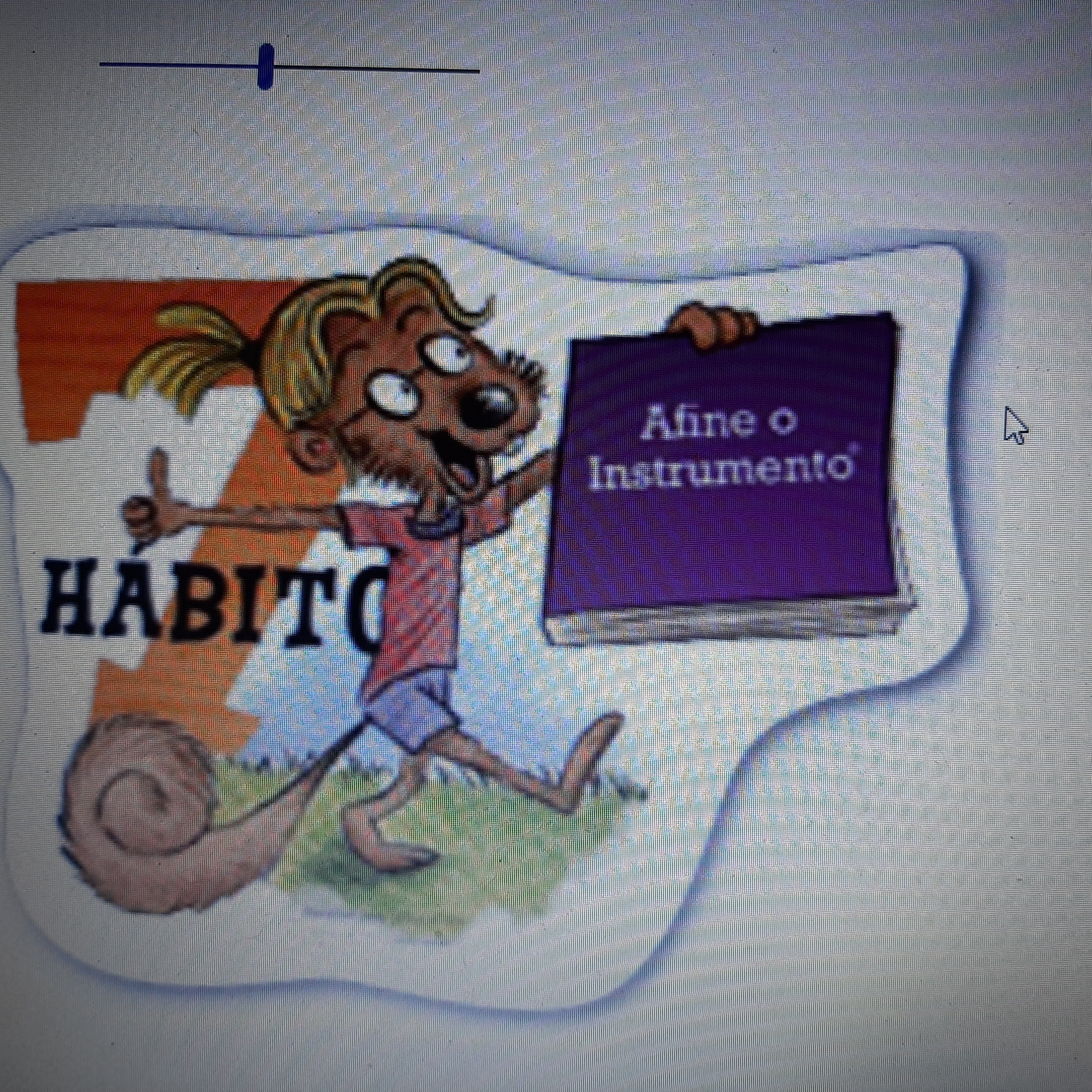 Afine o instrumento - Equilíbrio