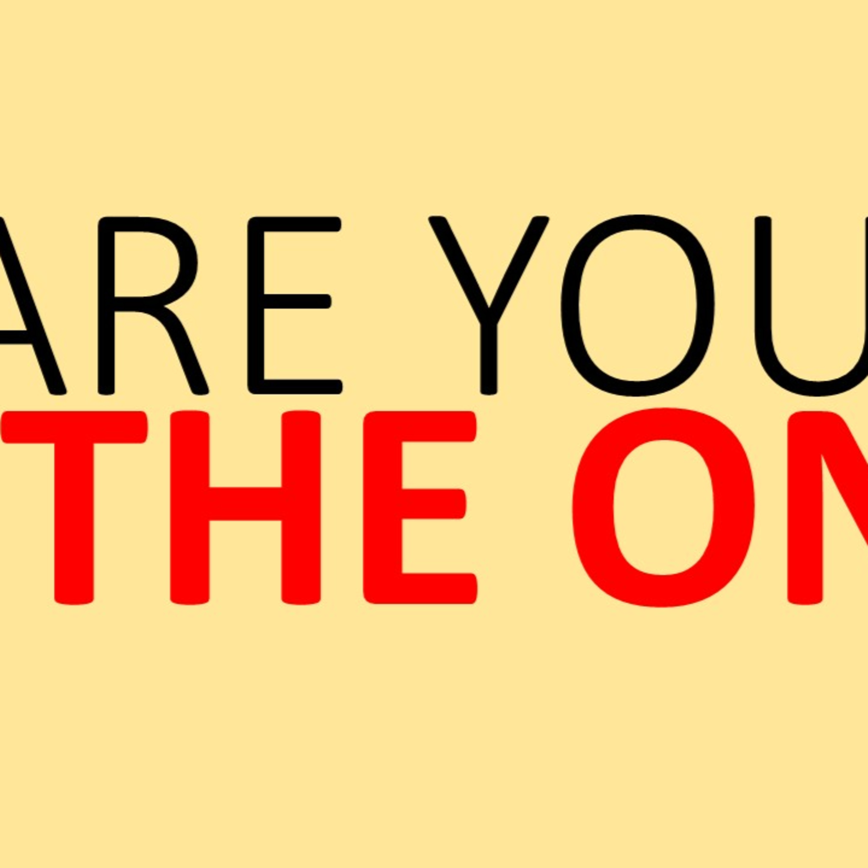 Are You The One? - David Duncan episode artwork