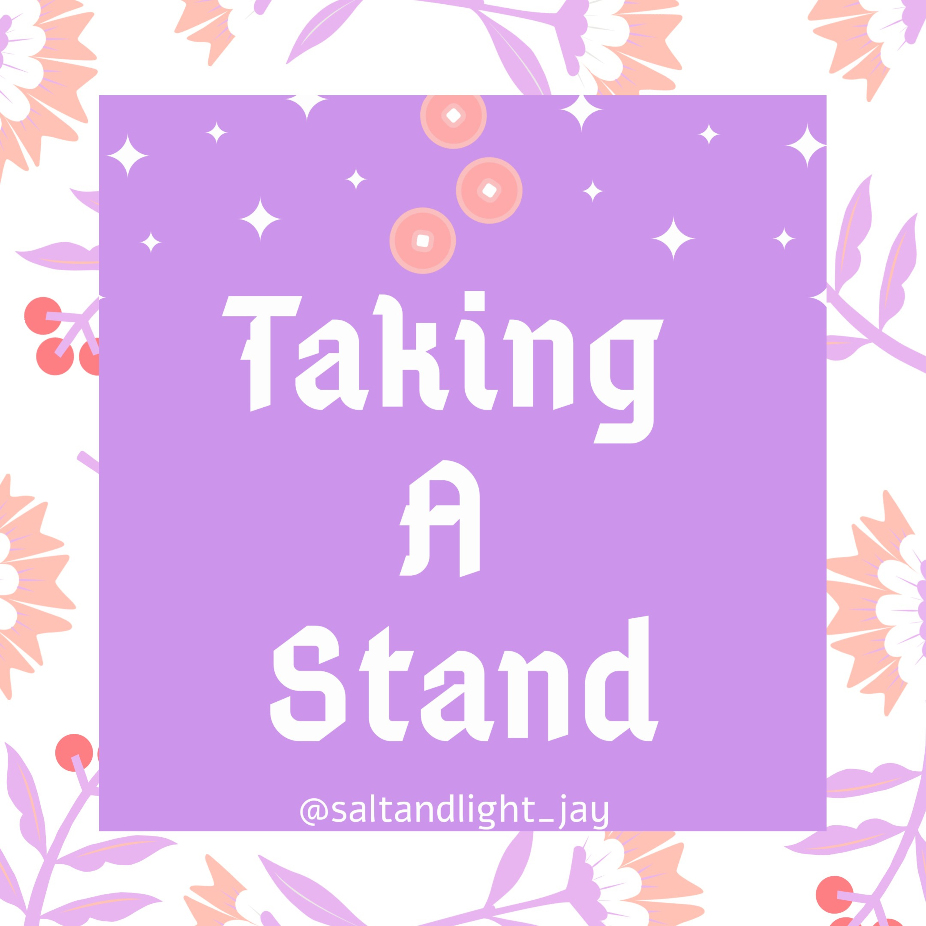 Taking A stand episode artwork