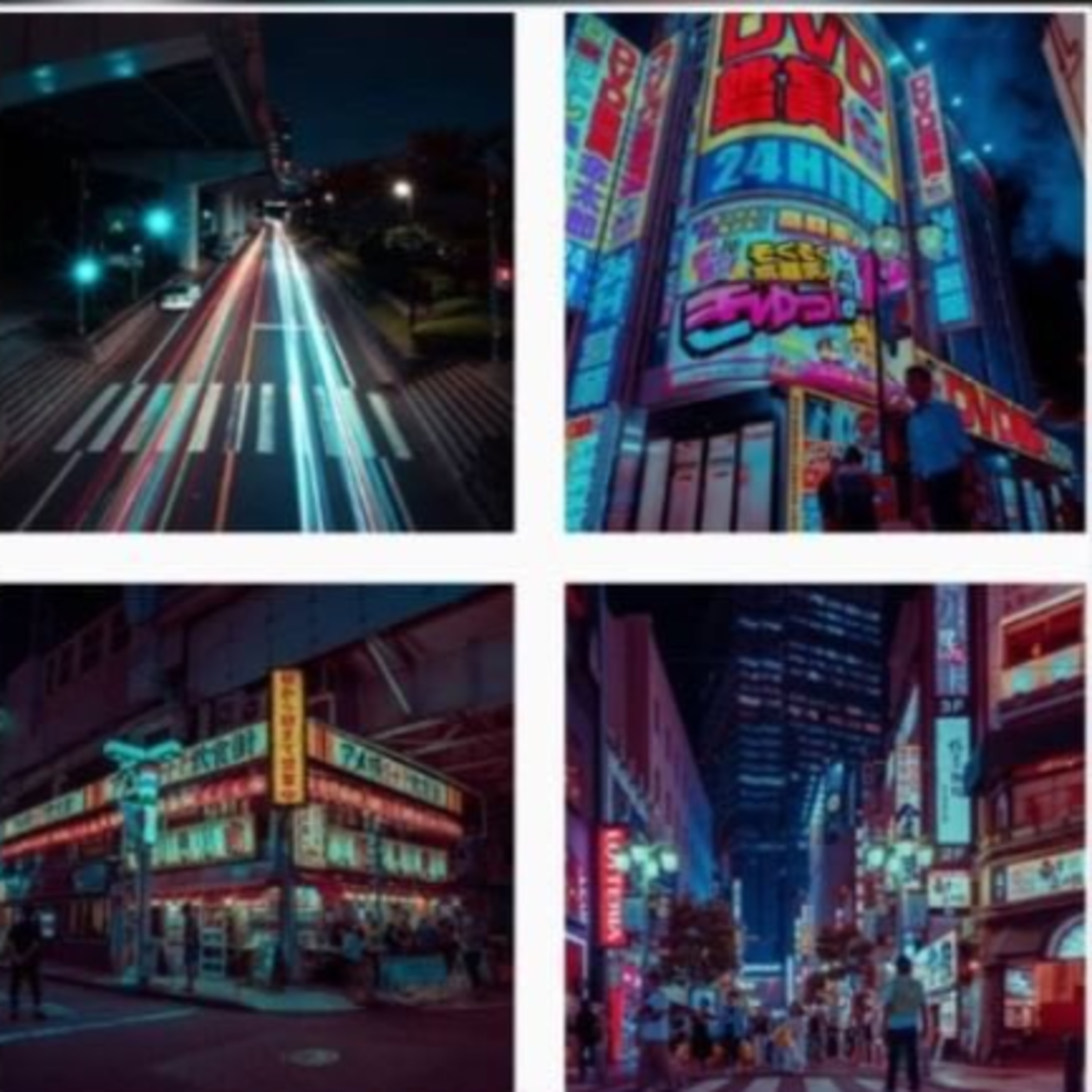 Cyberpunk vibe editing style with @albertoskytwins (P.O.E.P. 003) episode artwork