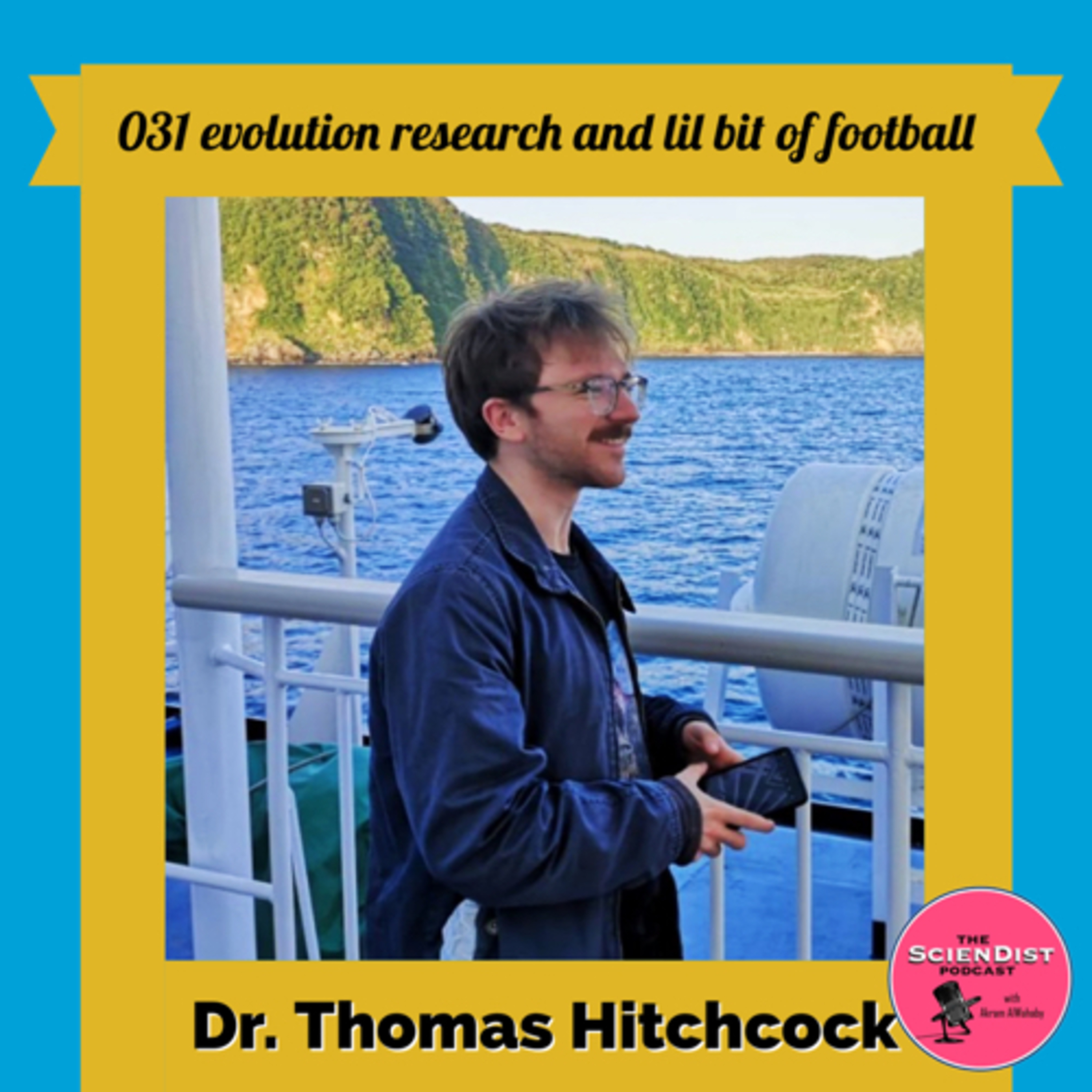 031 Evolution research - Dr. Thomas Hitchcock episode artwork