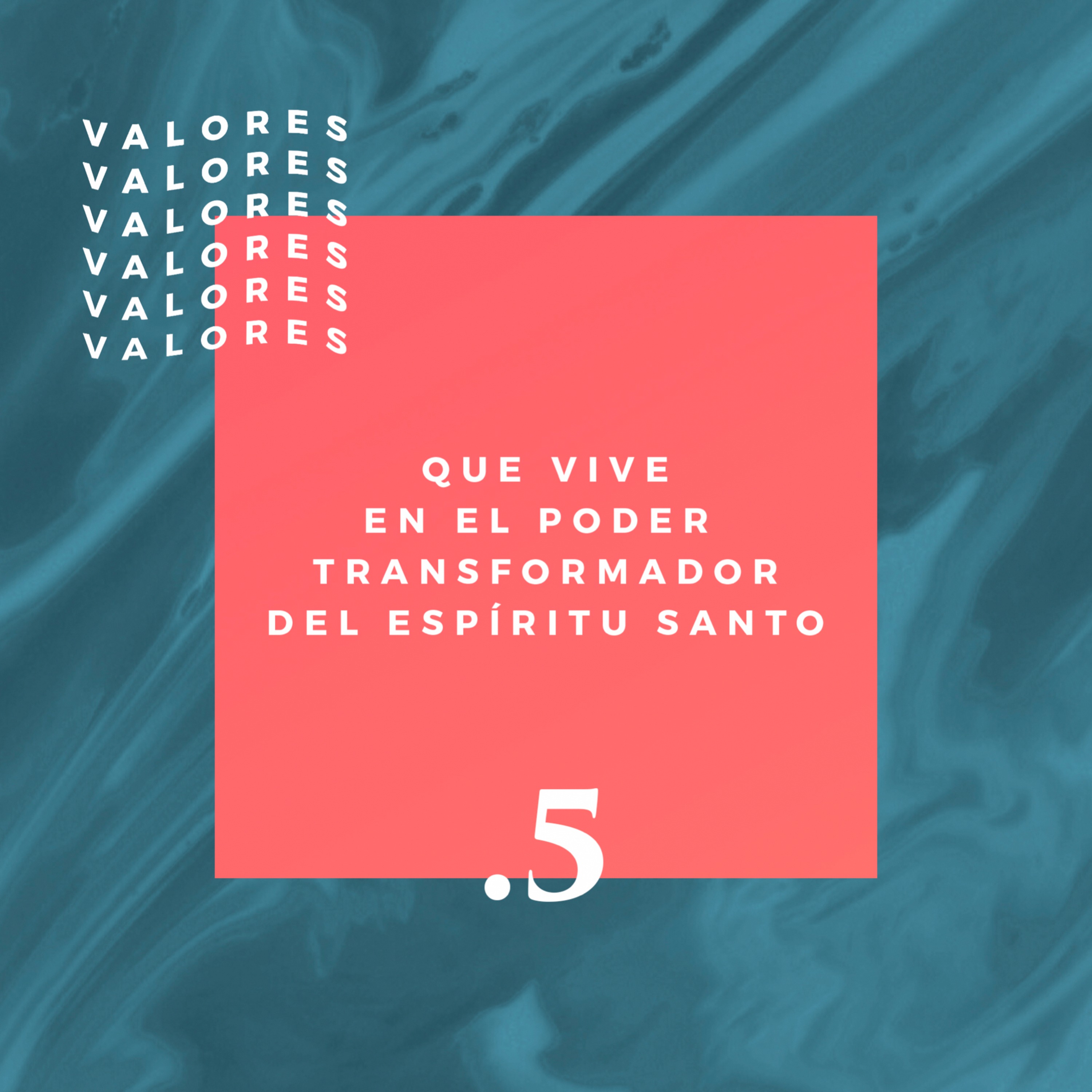 Que vive en el poder transformador de Espíritu Santo - Parte 5 episode artwork