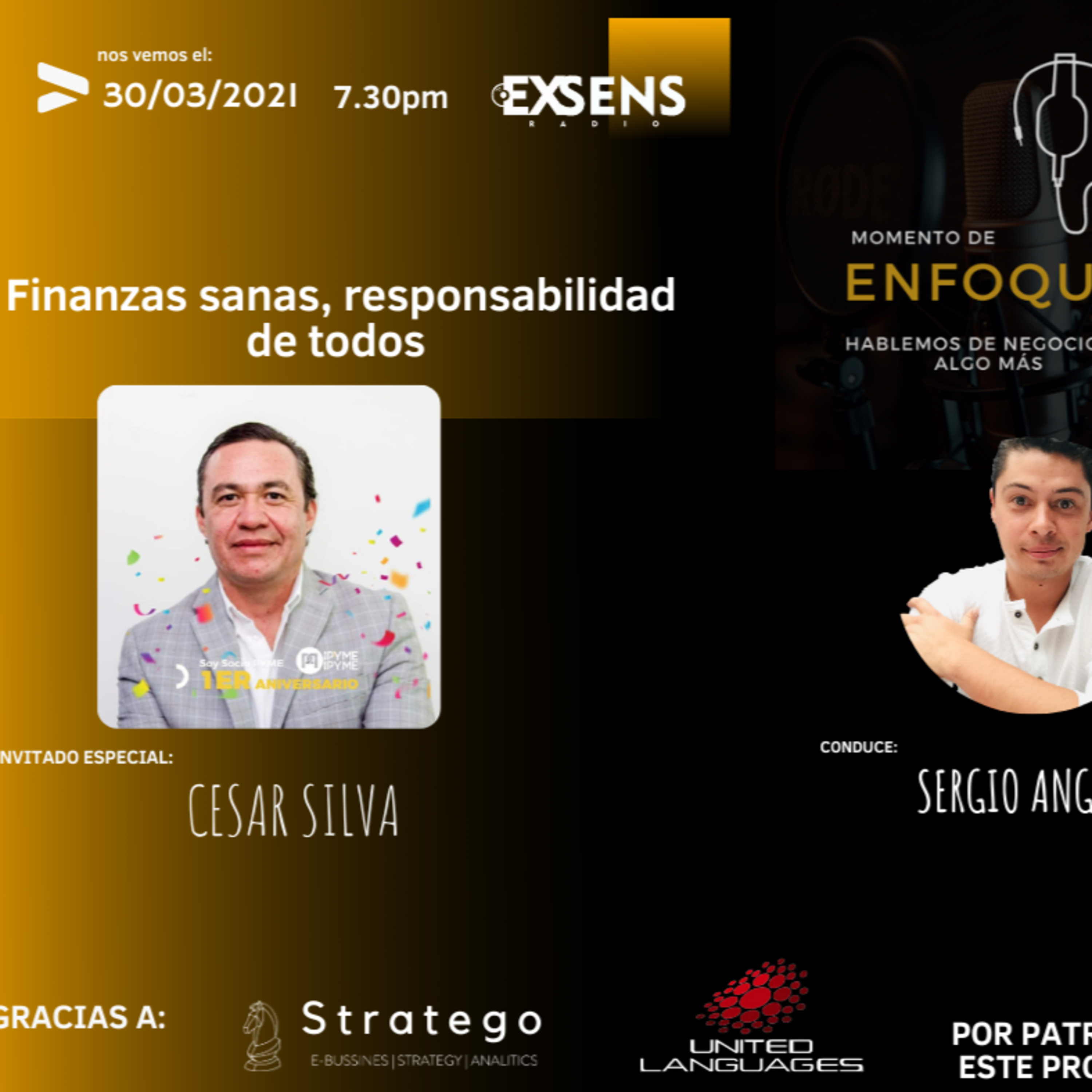 ENFOQUE de NEGOCIOS con Sergio Angulo