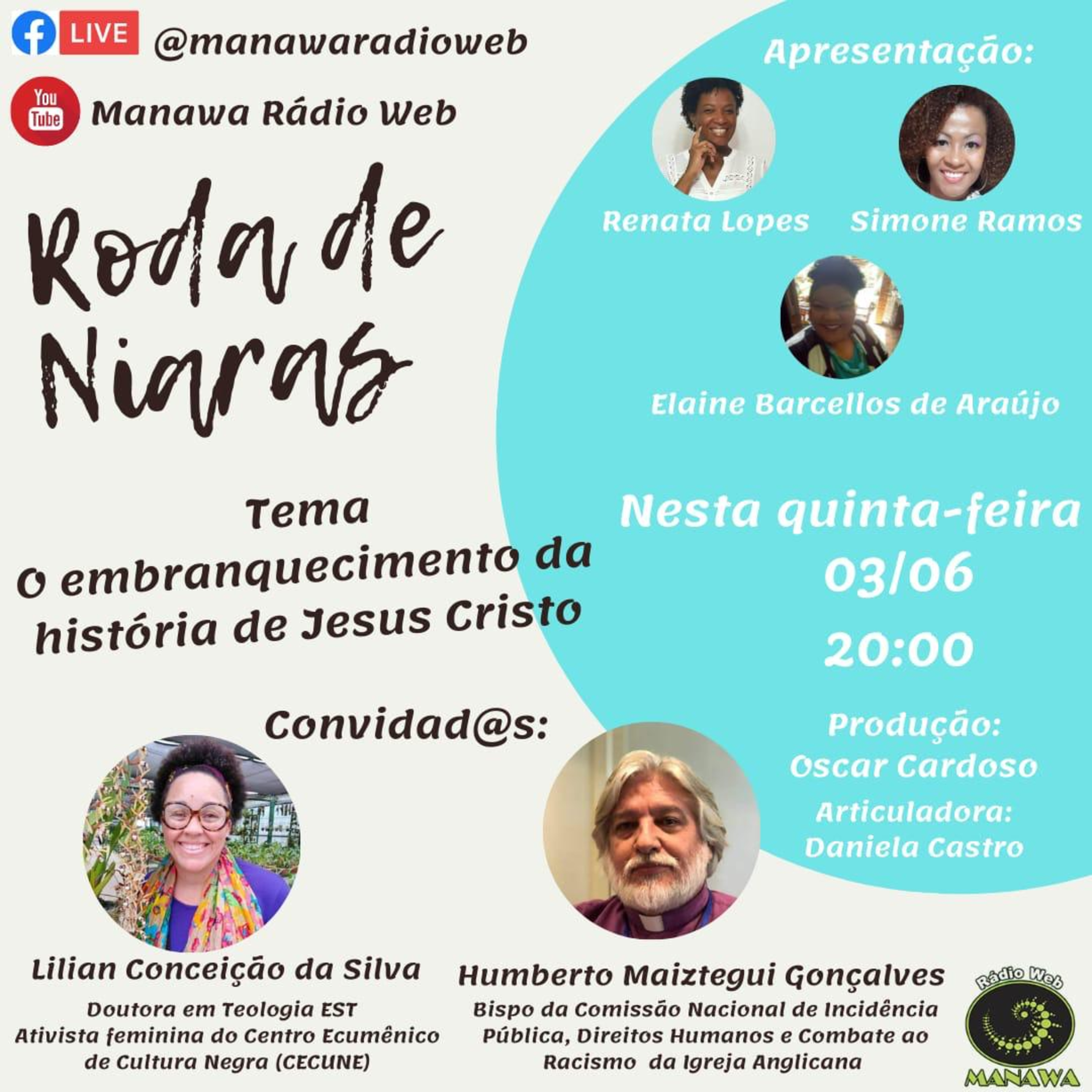 Roda de Niaras. Edição 3 Junho 2021 episode artwork