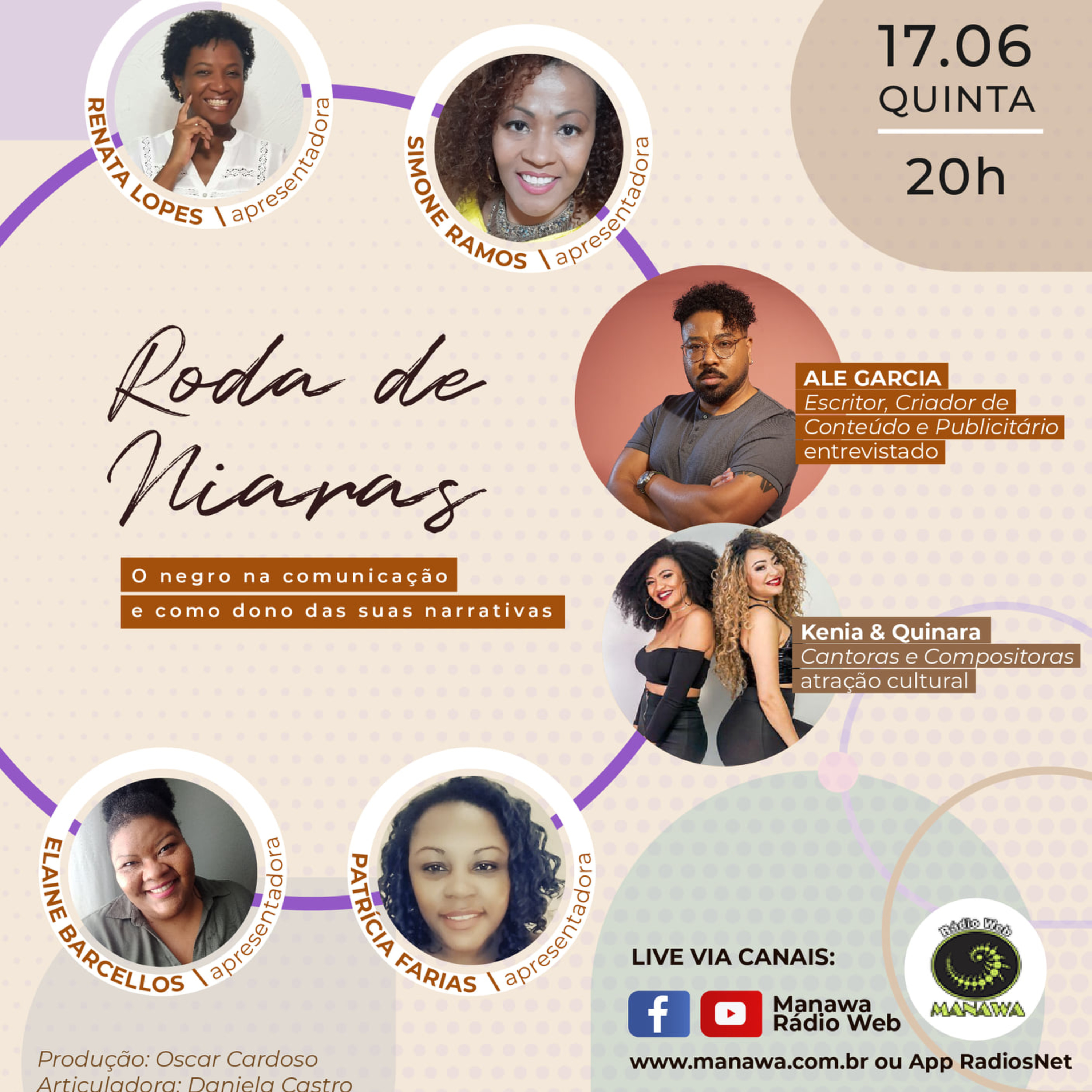 Roda de Niaras. Edição 17 Junho 2021 episode artwork