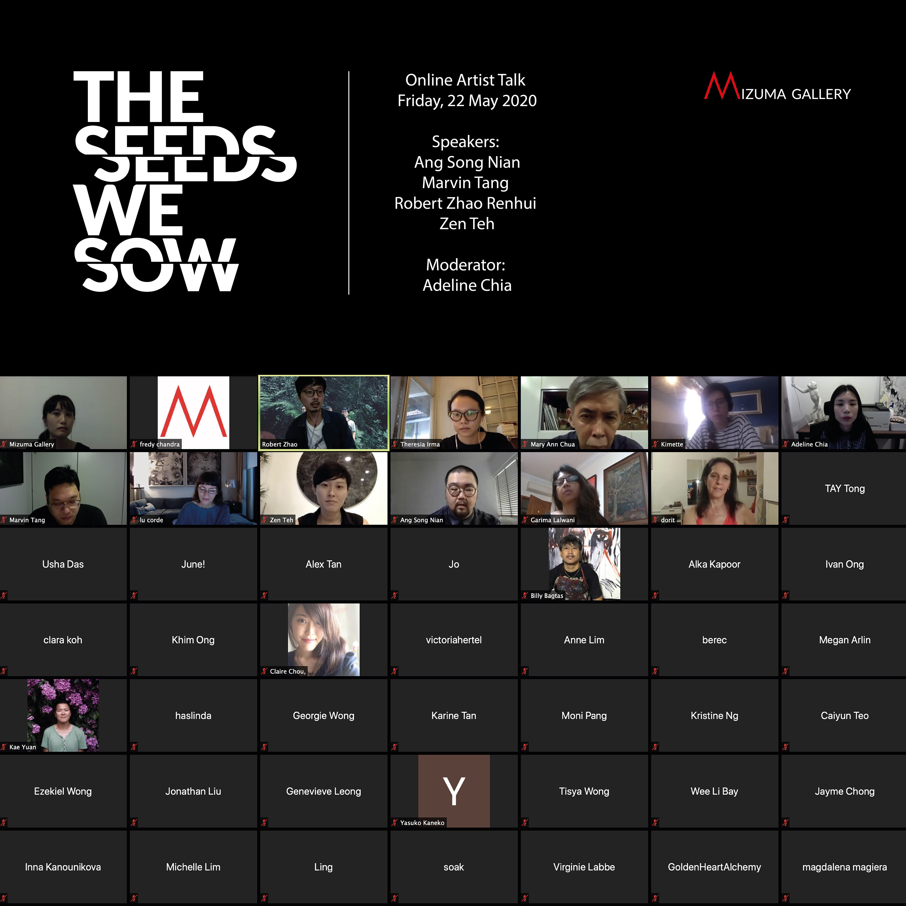 Online Artist Talk | The Seeds We Sow