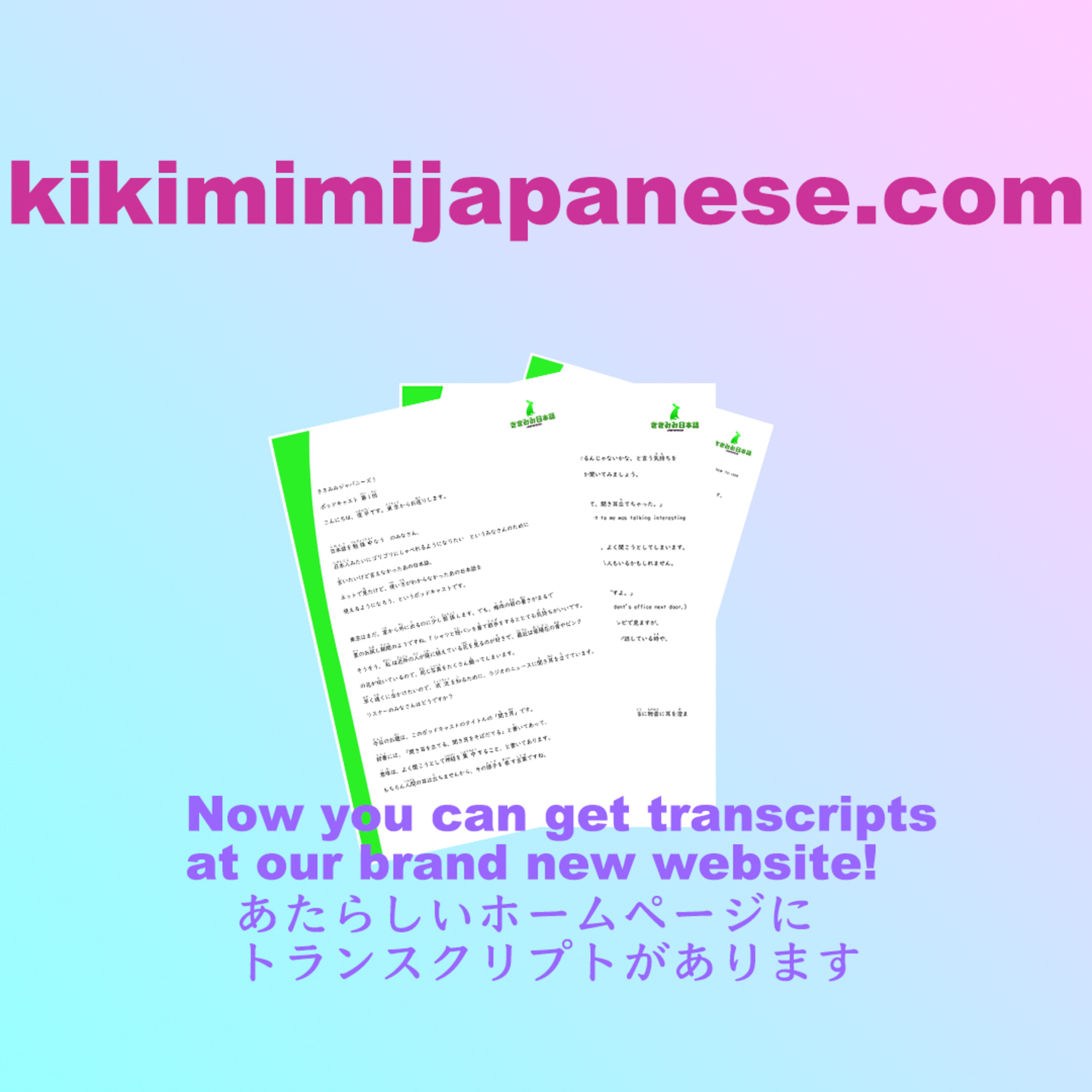 ききみみ日本語 kikimimi Japanese
