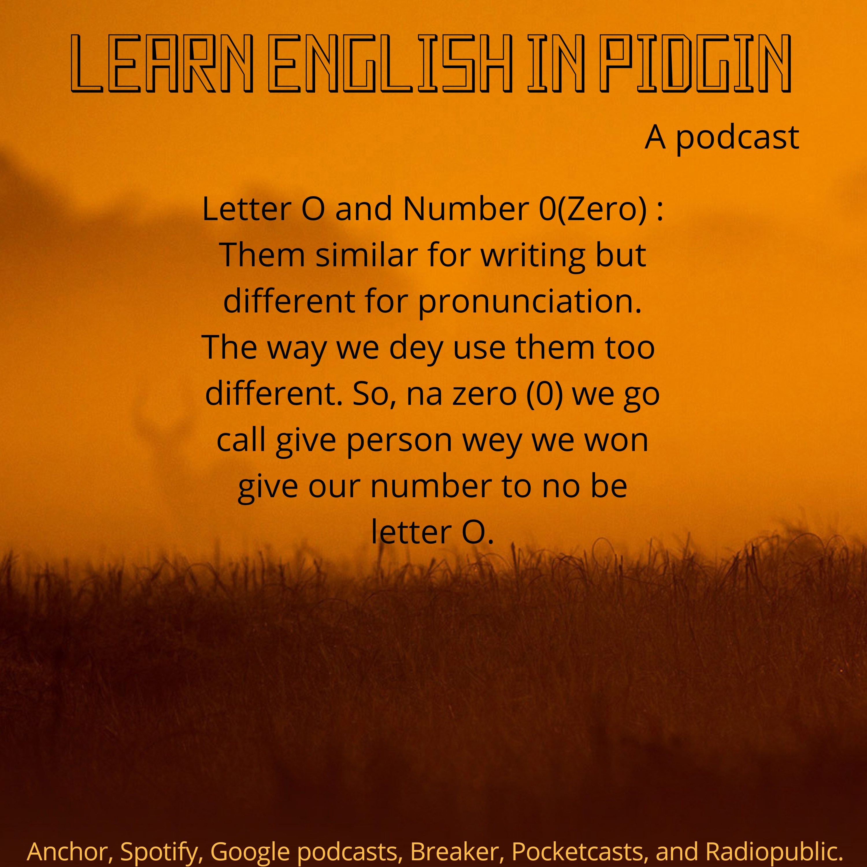 MISUSED: LETTER O AND NUMBER ZERO