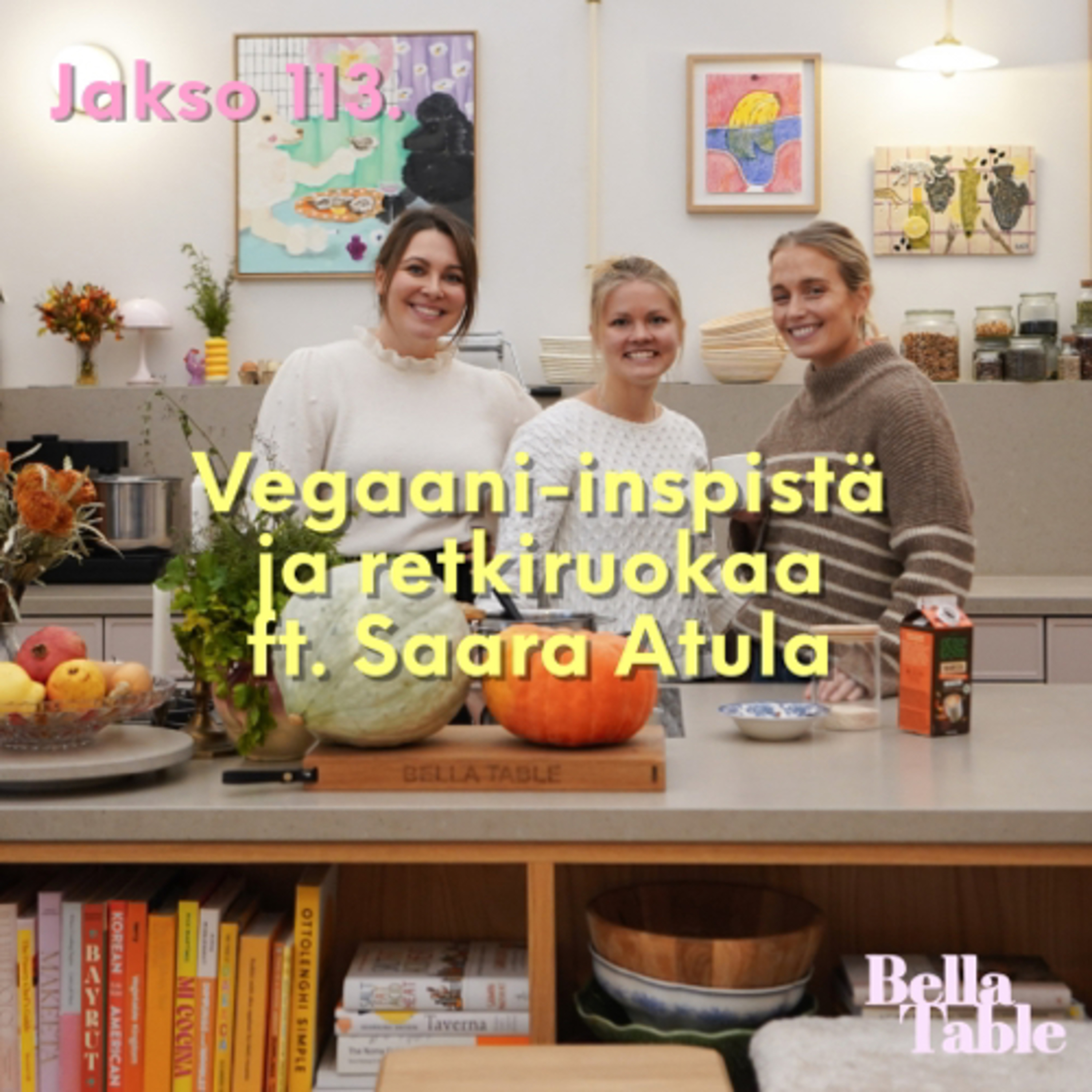113. Vegaani-inspistä ja retkiruokaa ft. Saara Atula  episode artwork