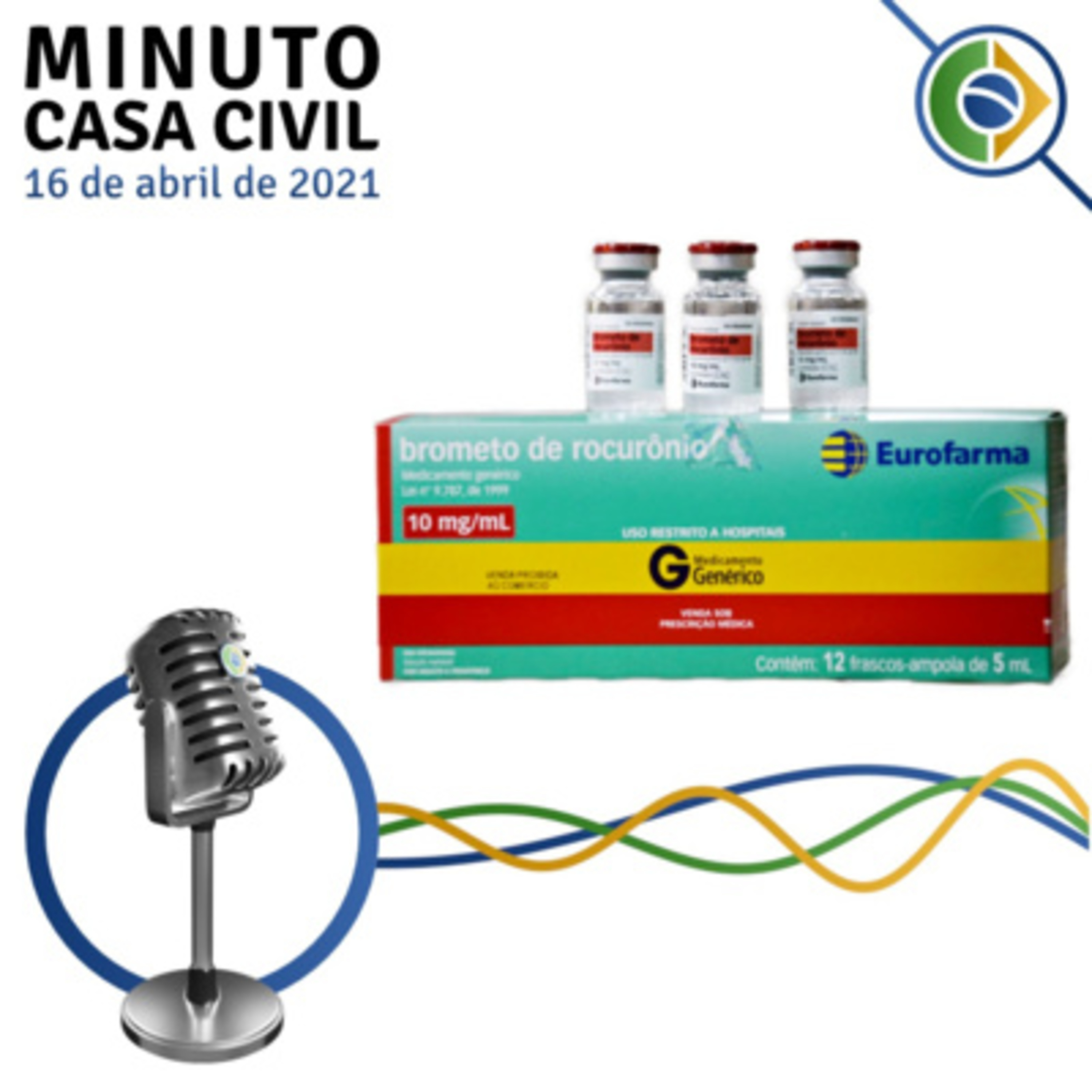 16/04 | Brasil recebe 2,3 milhões de medicamentos de intubação episode artwork