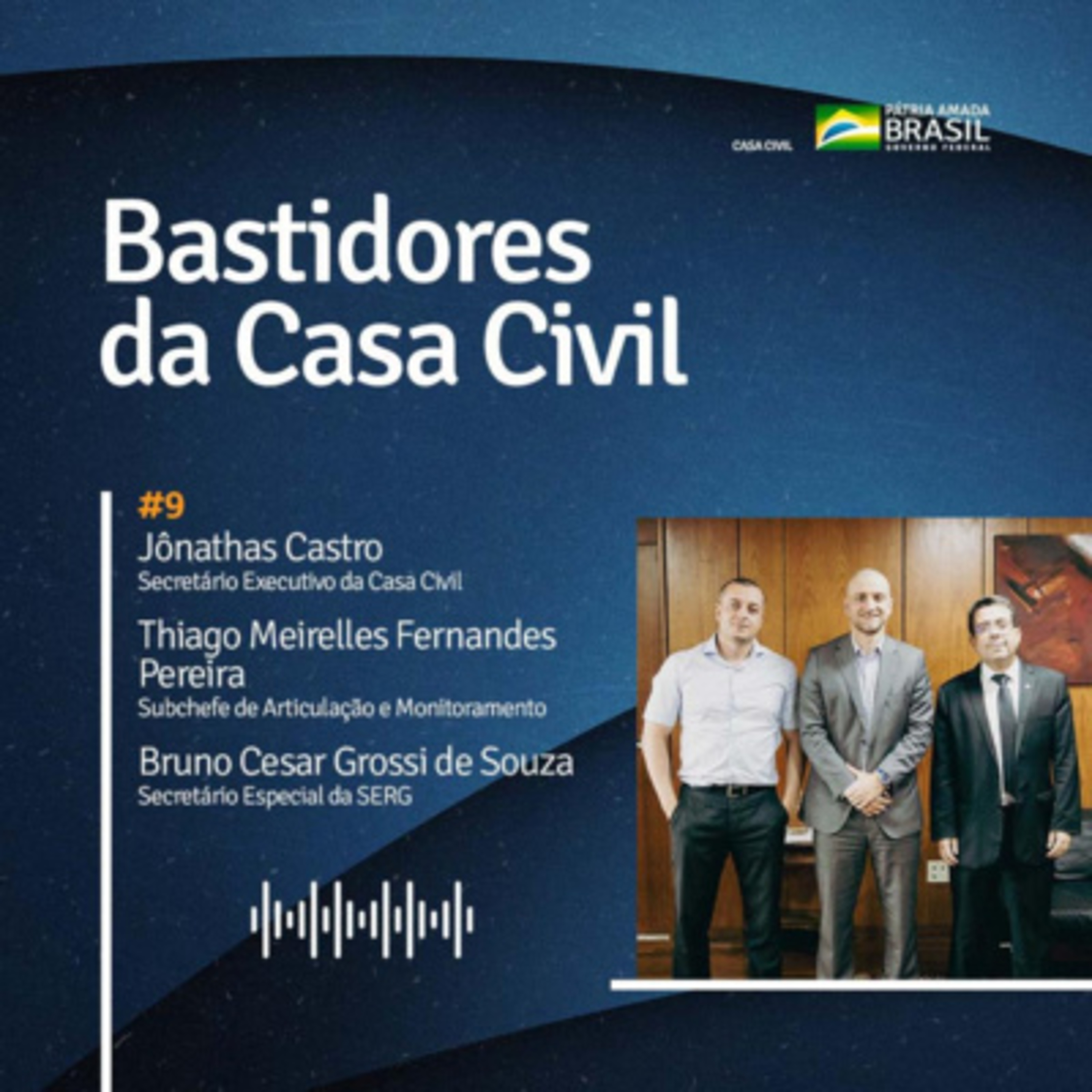 #9 Podcast Bastidores da Casa Civil - 15/04/22 episode artwork