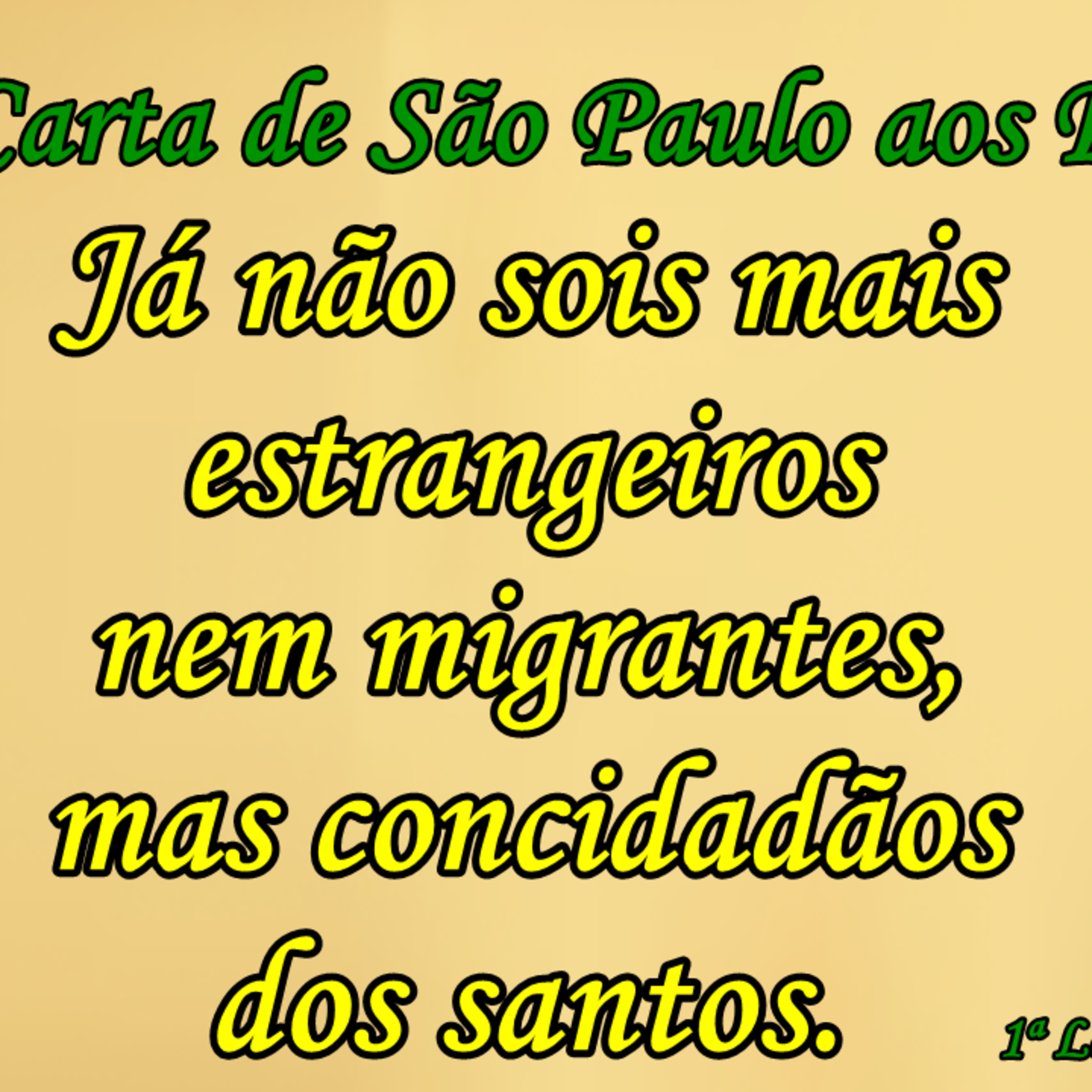 Carta de São Paulo aos Efésios 2,19-22 (com reflexão) episode artwork