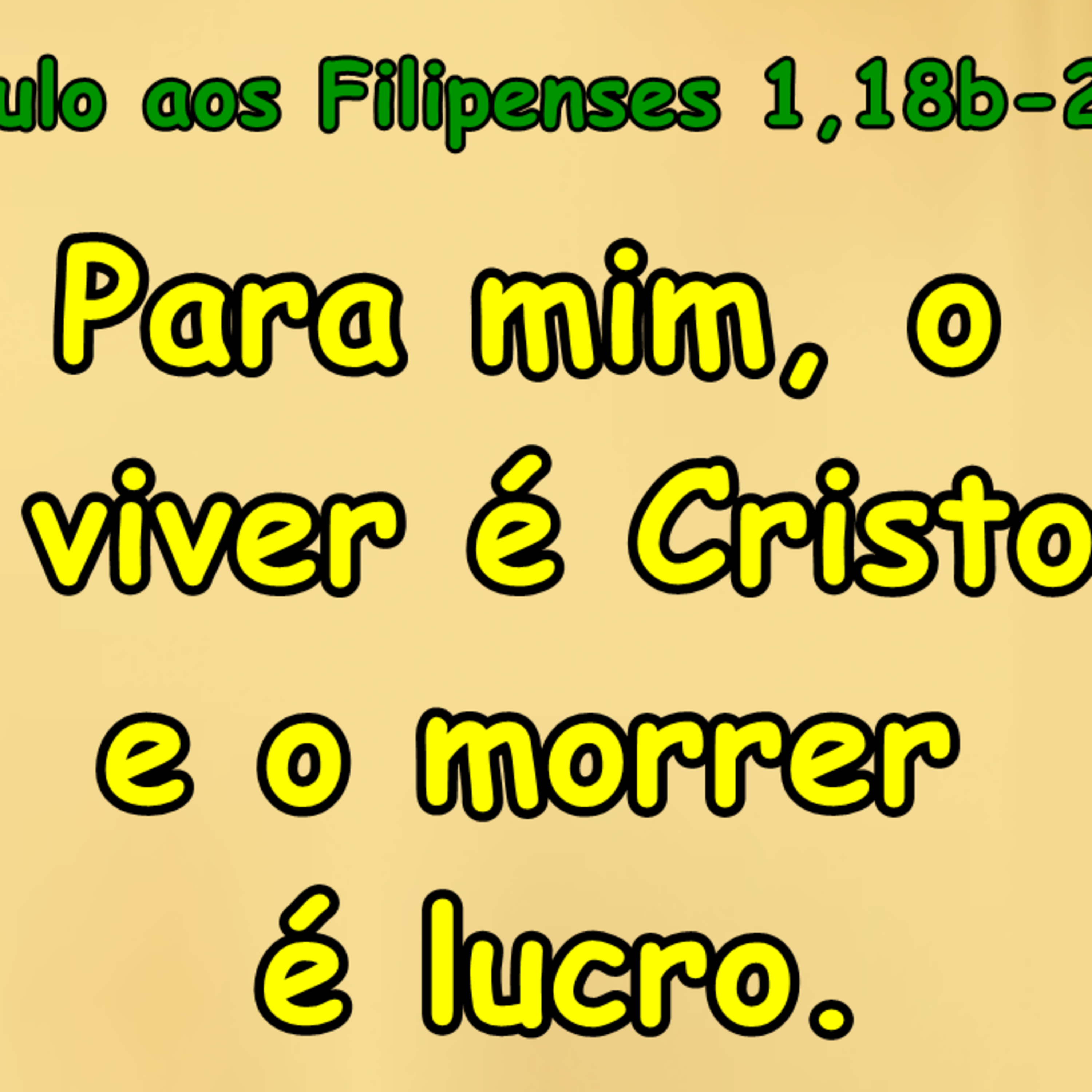Carta de São Paulo aos Filipenses 1,18b-26 (com reflexão) episode artwork