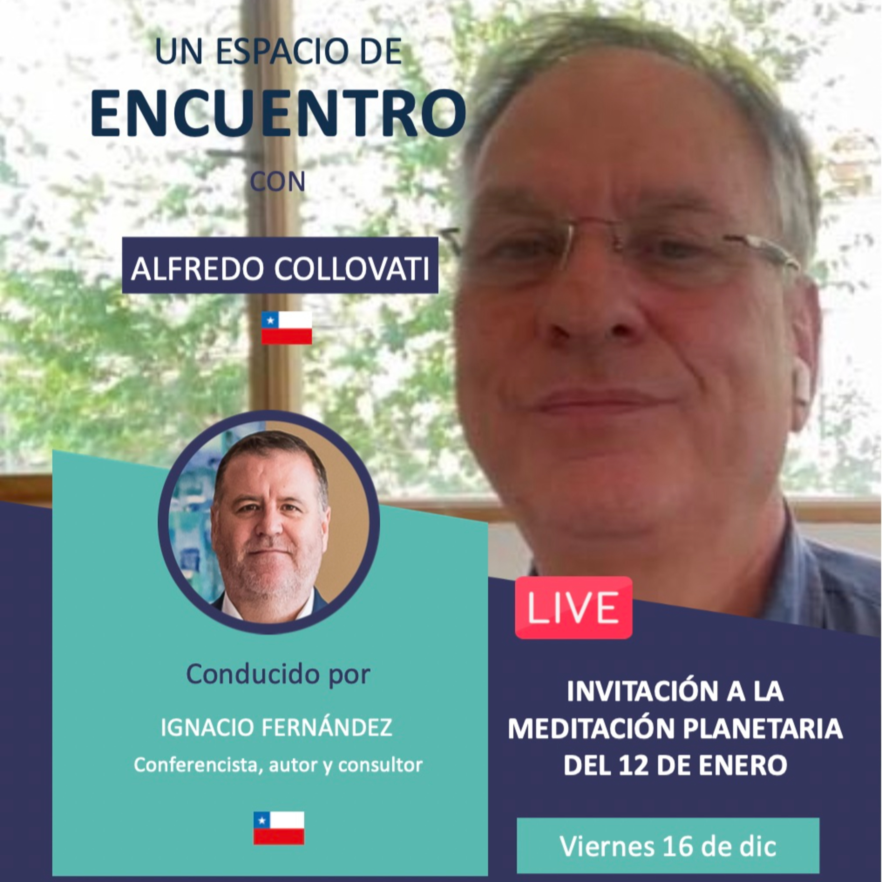 Alfredo Collovati: invitación a la meditación planetaria del 12 de enero de 2021 episode artwork
