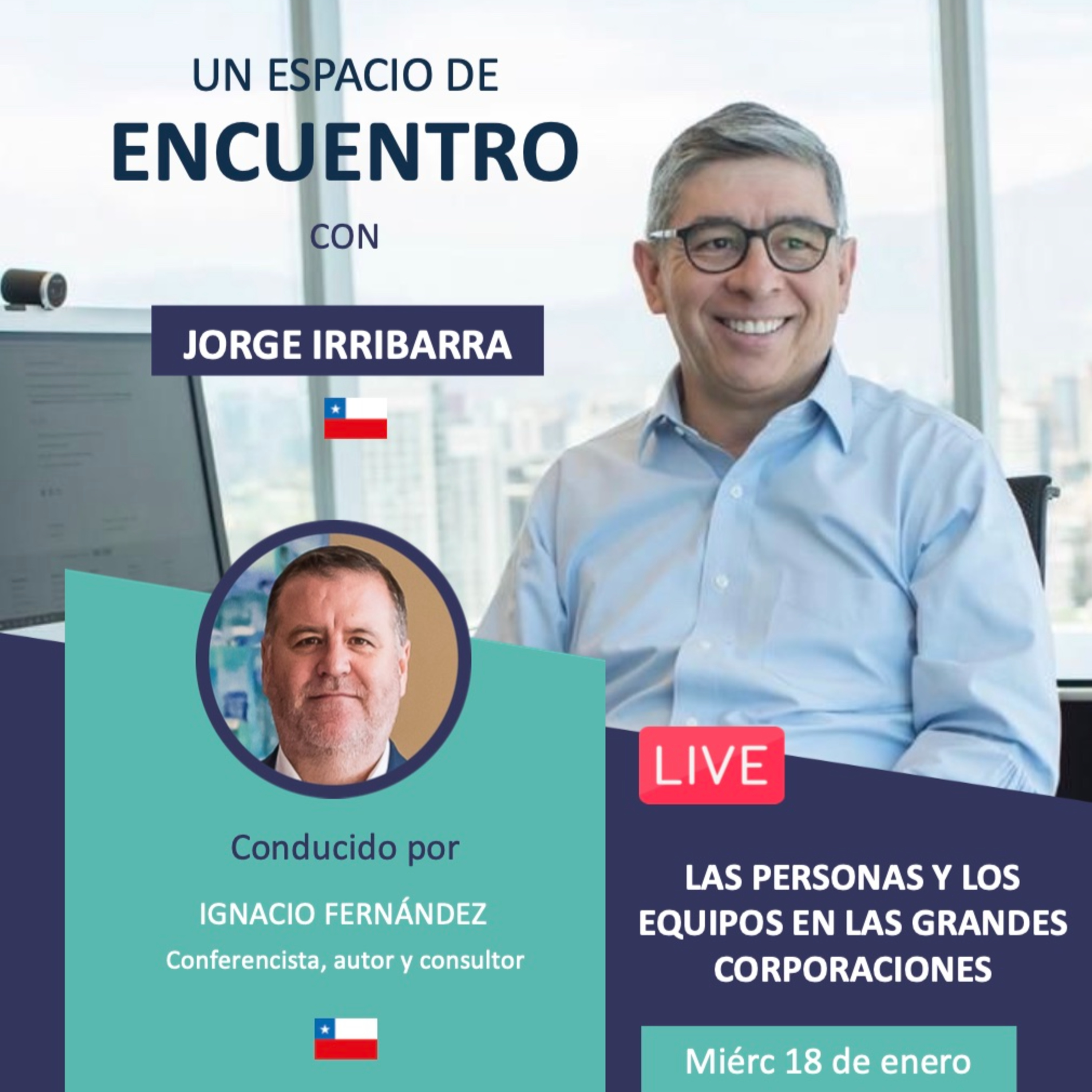 Jorge Irribarra: las personas y los equipos en las grandes corporaciones episode artwork