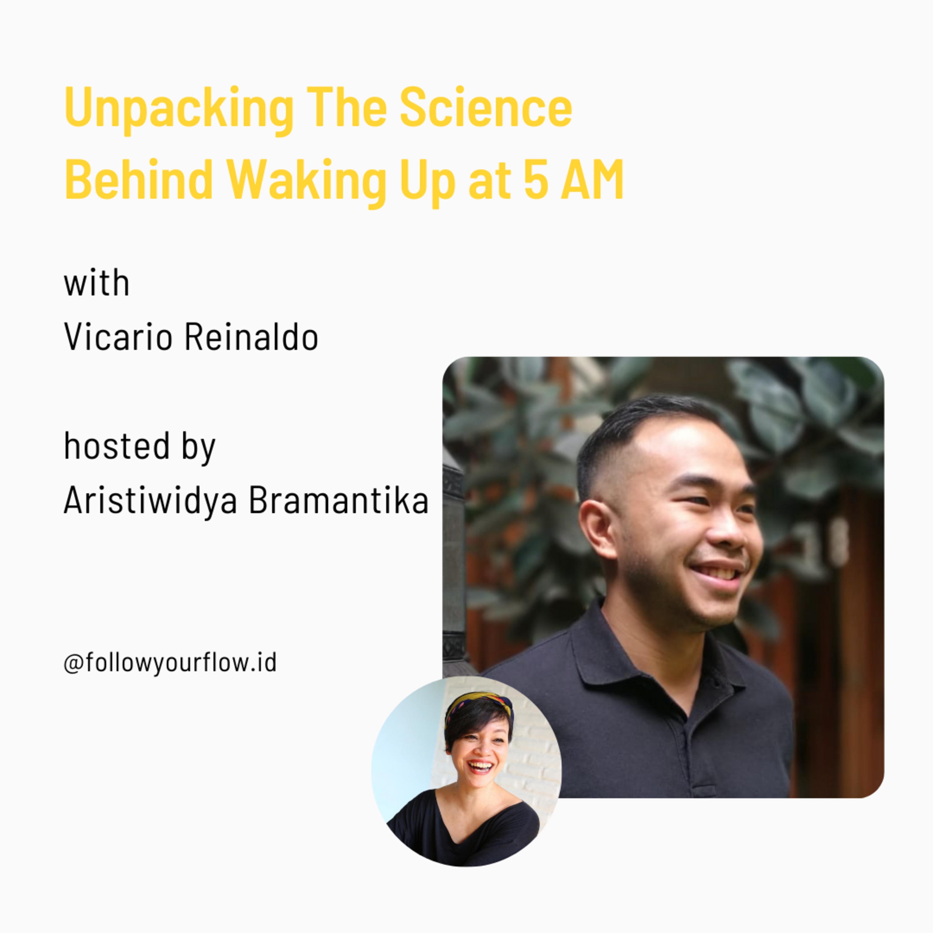 Ep 29 - Unpacking The Science Behind Waking Up at 5 AM episode artwork