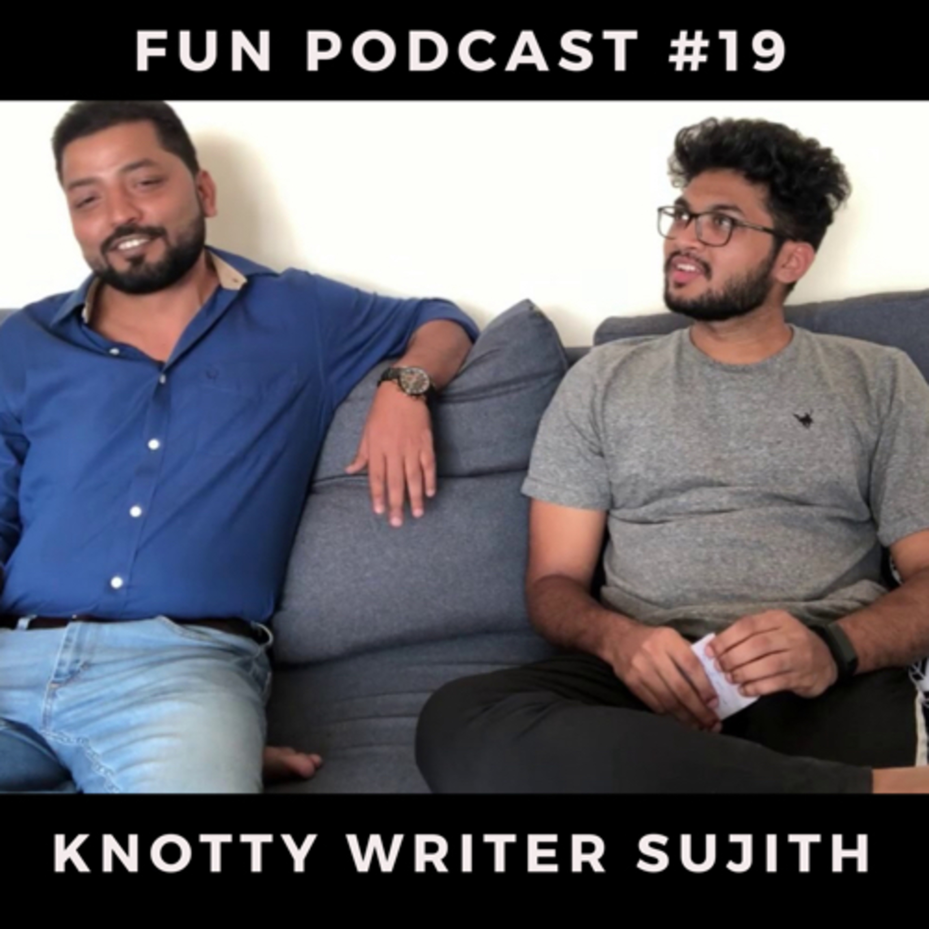 19. Knotty Writer (comedian) episode artwork