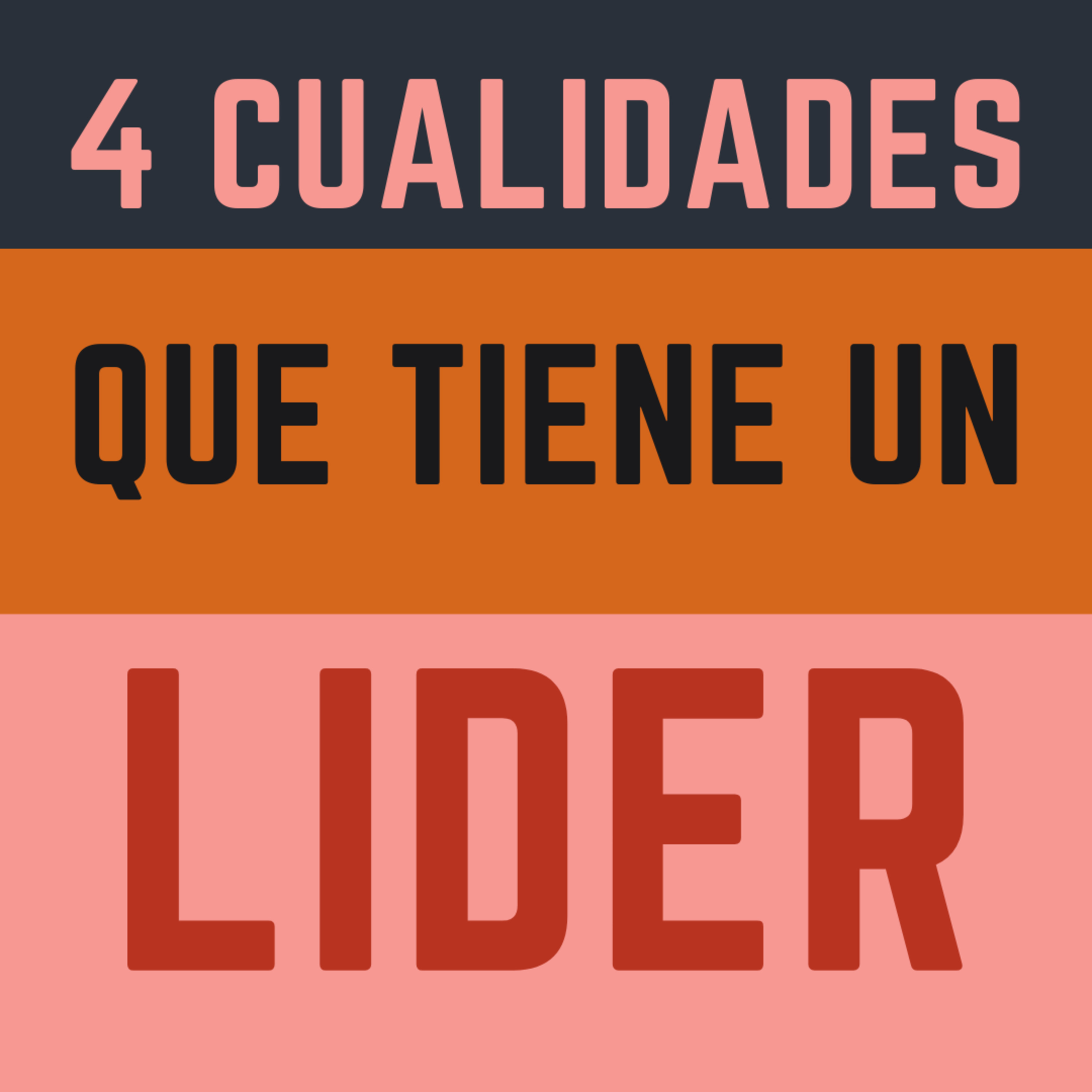 4 cualidades que tiene un lider By Yarel Martinez CH10
