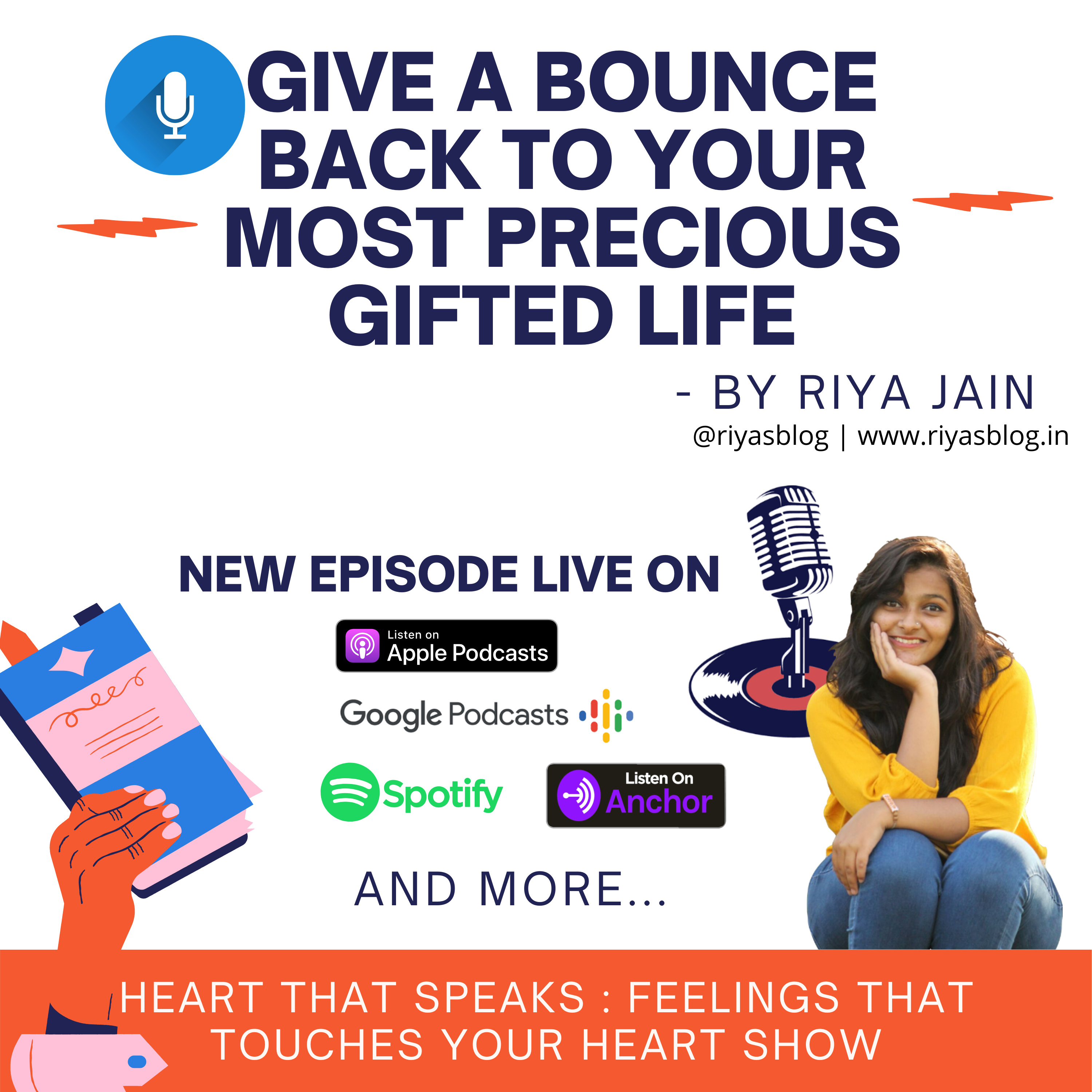 Give a bounce back to your most precious gifted life #Ep 002 episode artwork
